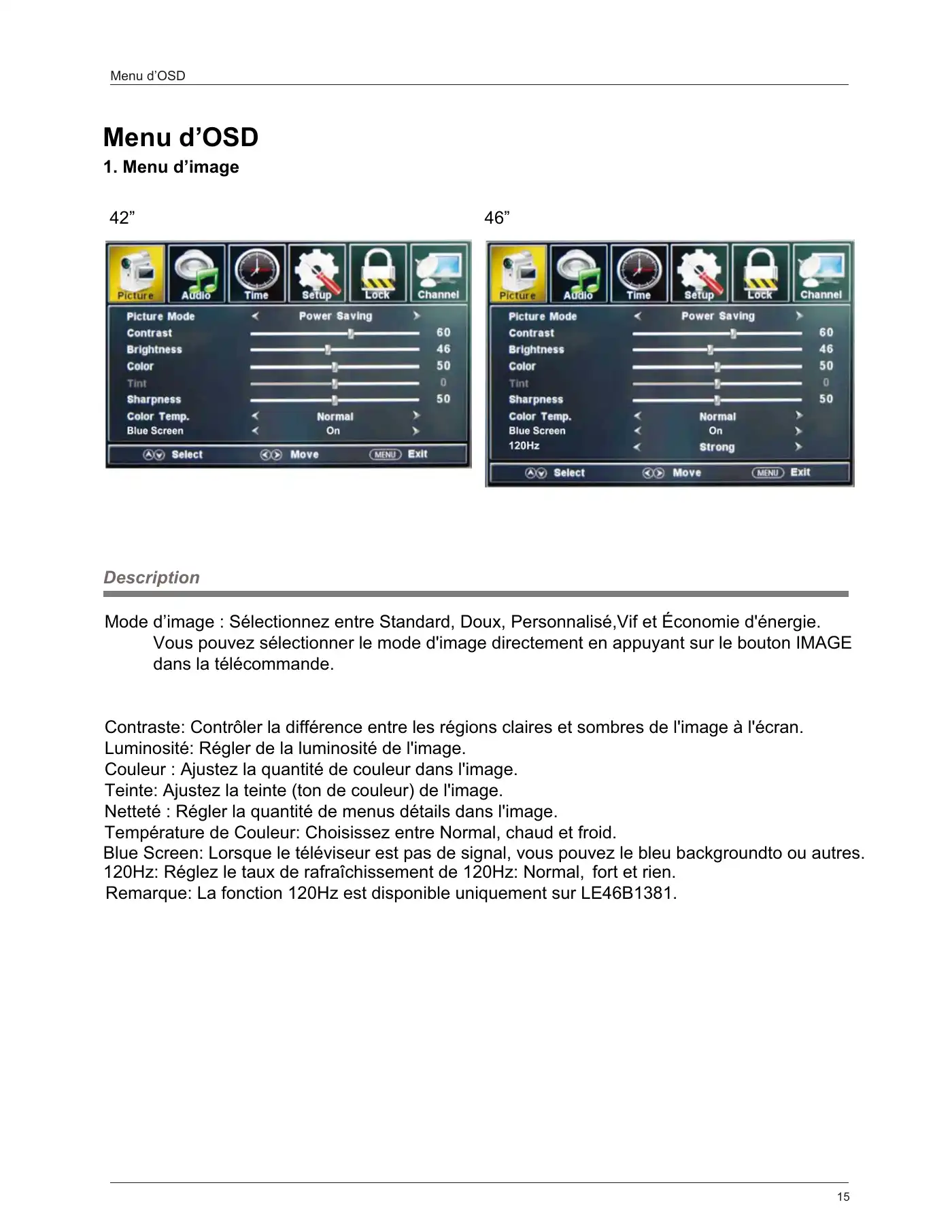 Haier LE42B1380 Owner's Manual Manual pdf 45 page image