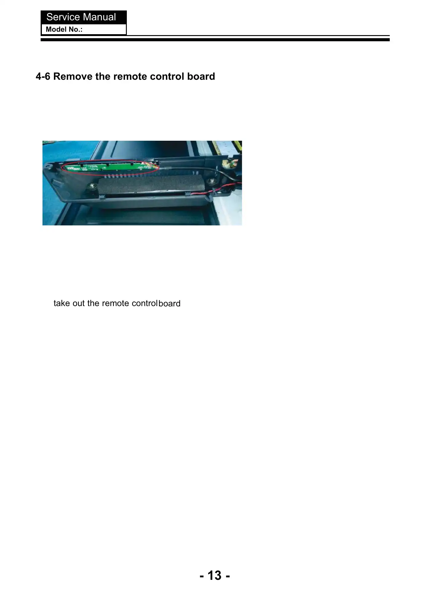 Haier LE43K6000SF Service Manual Manual pdf 14 page image