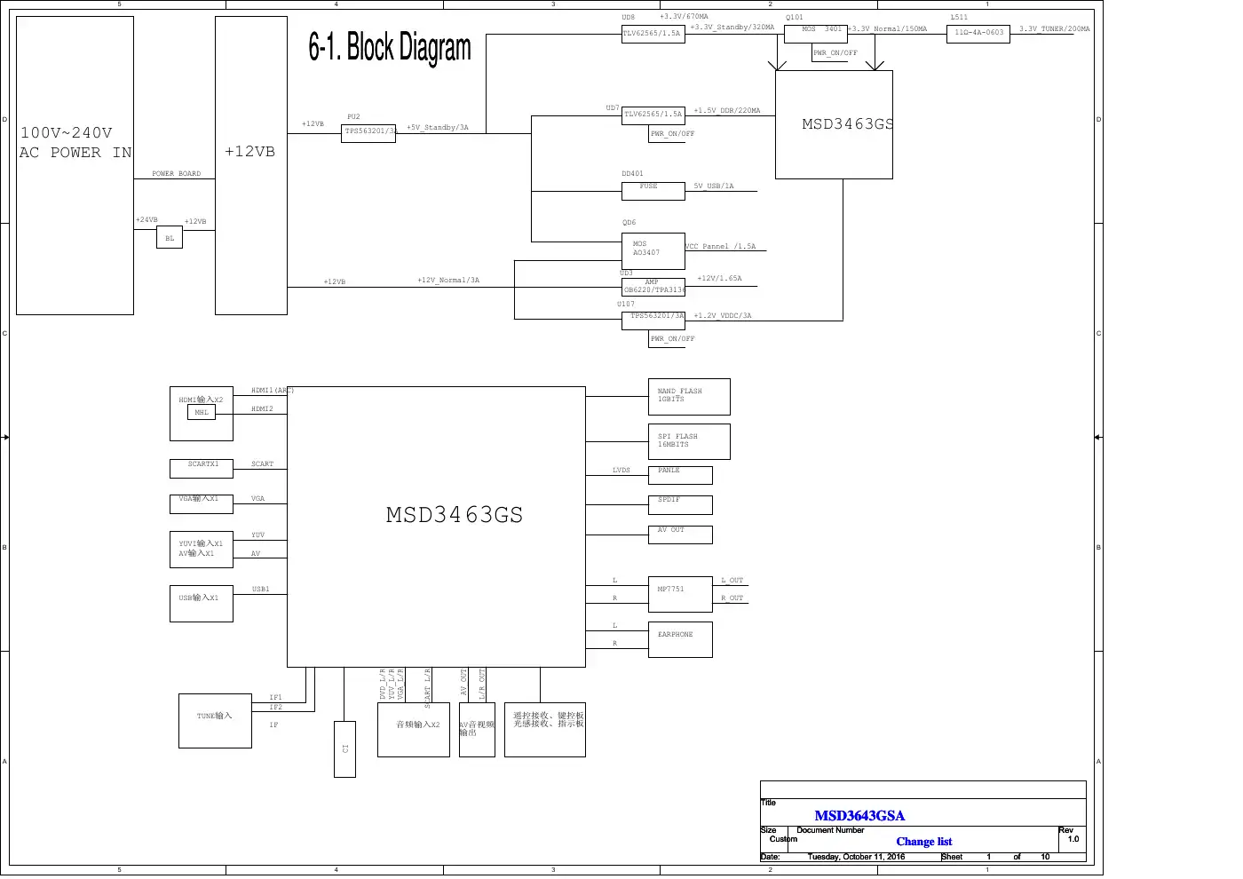 Haier LE43K6000SF Service Manual Manual pdf 16 page image