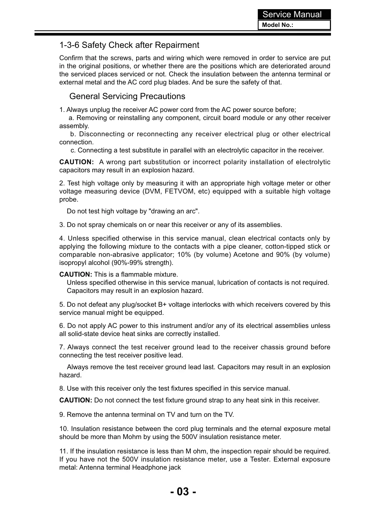 Haier LE43K6000SF Service Manual Manual pdf 4 page image