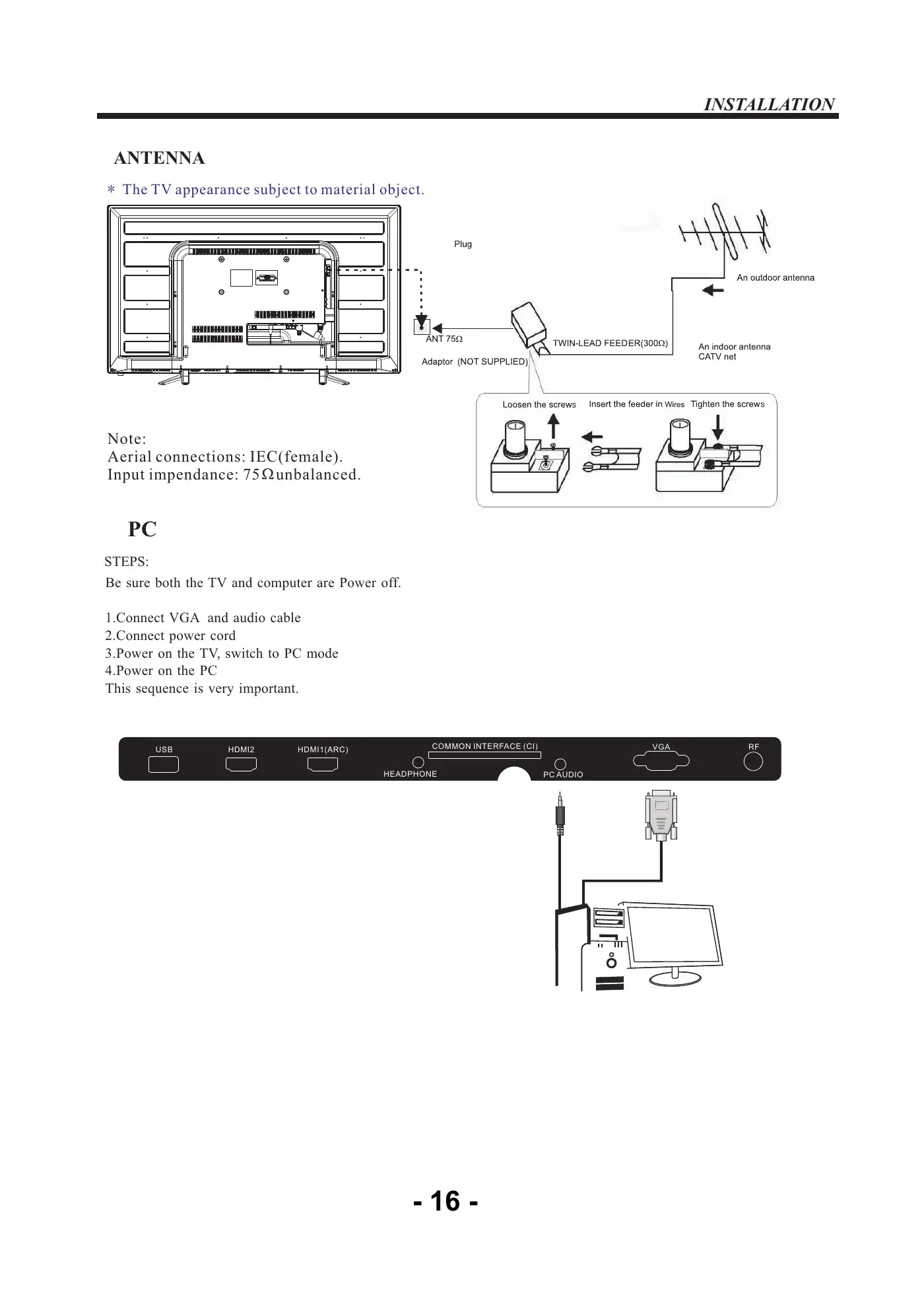 Haier LE43K6500TF Service Manual Manual pdf 17 page image