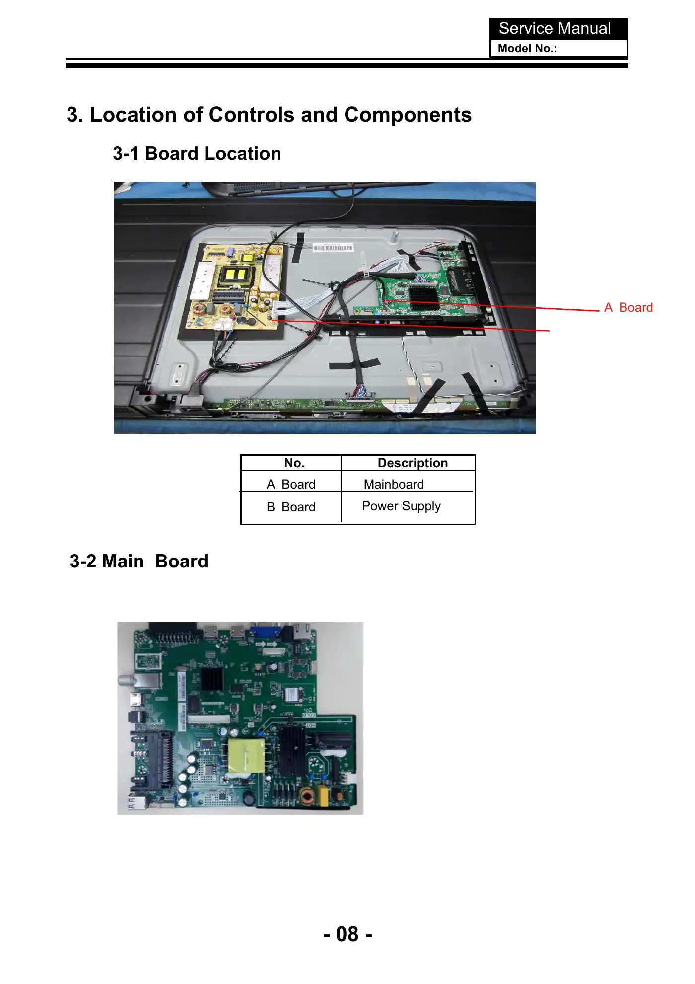 Haier LE43K6500TF Service Manual Manual pdf 9 page image