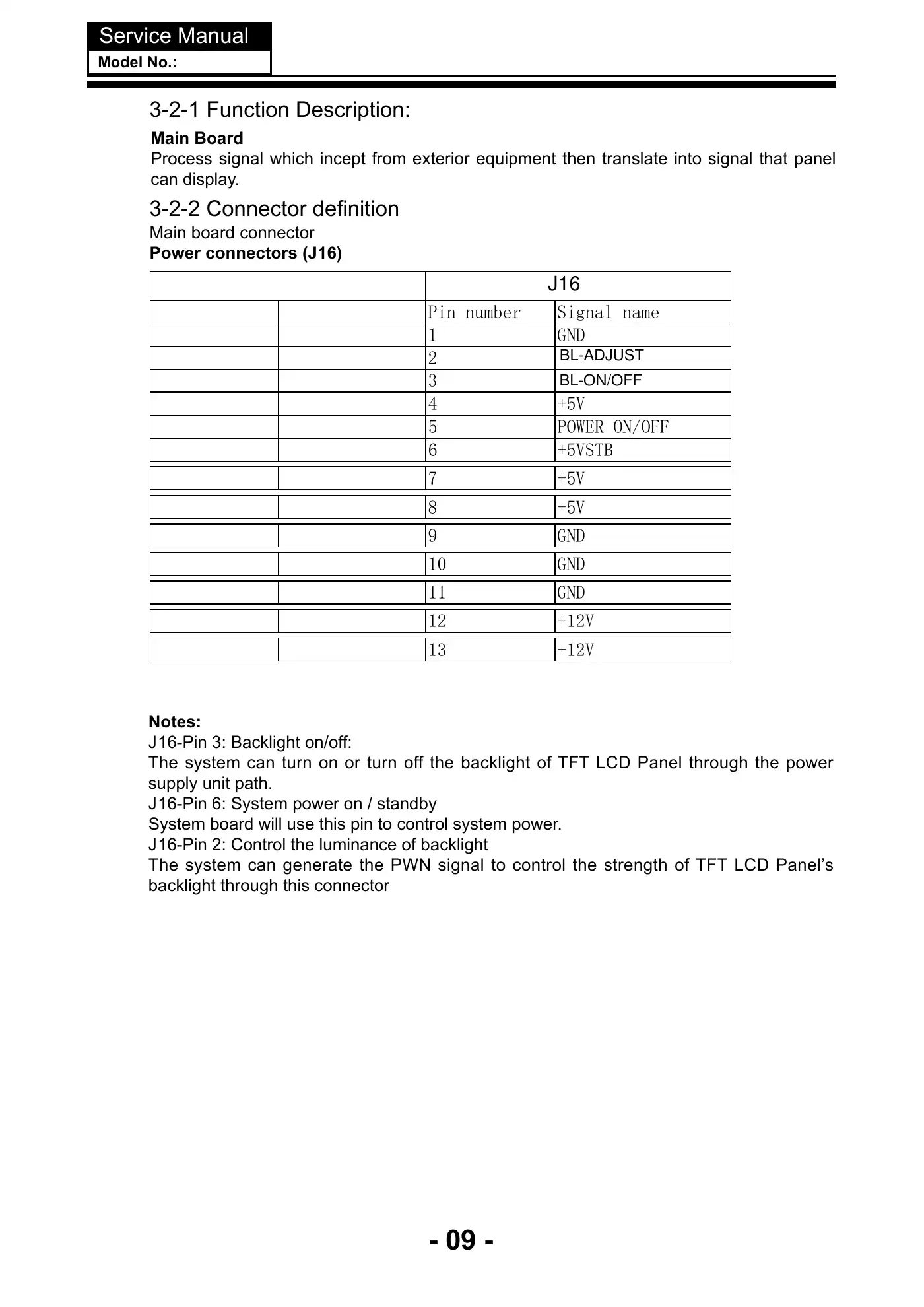 Haier LE43U6500U Service Manual Manual pdf 10 page image