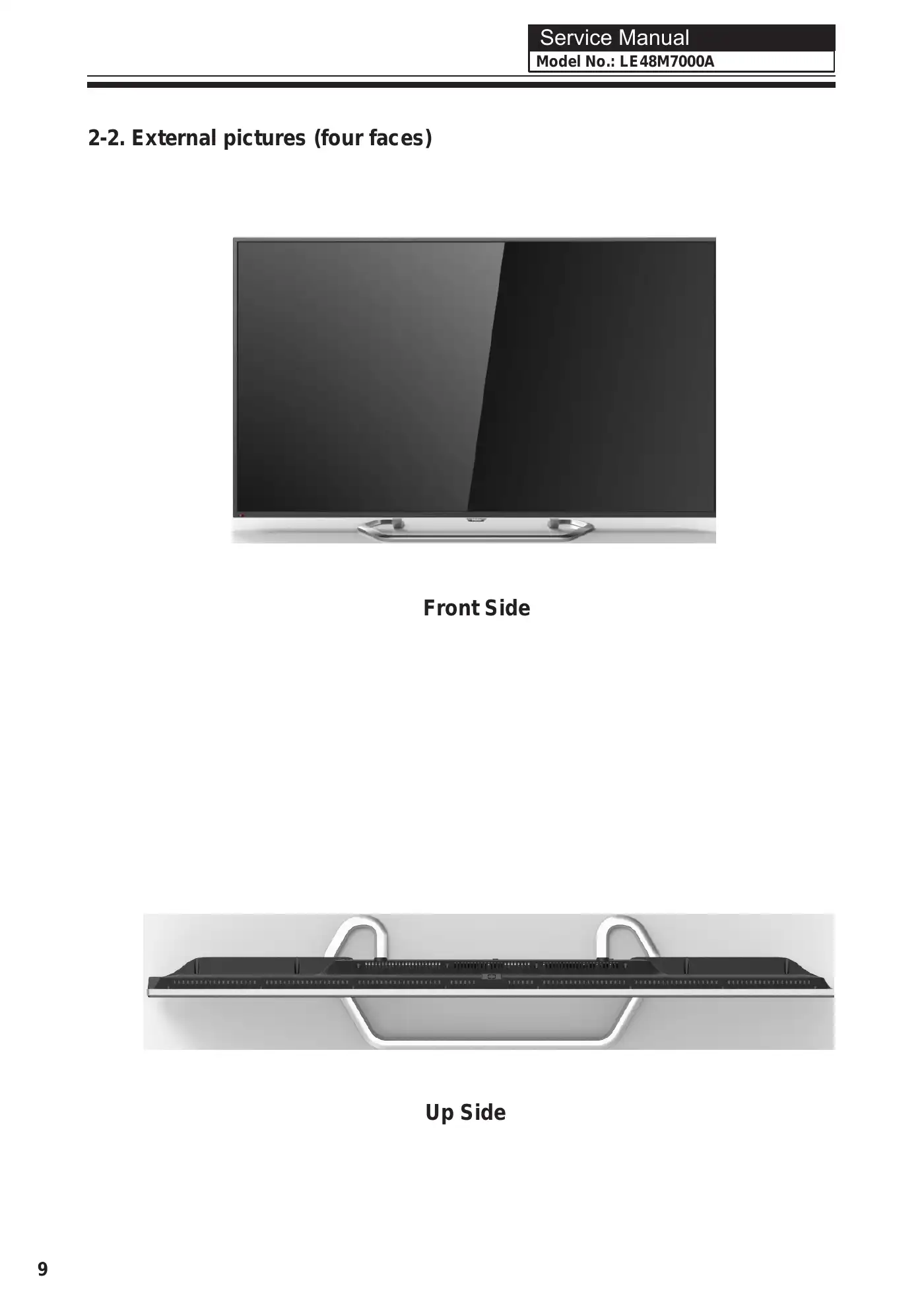 Haier LE48M7000A Service Manual Manual pdf 10 page image