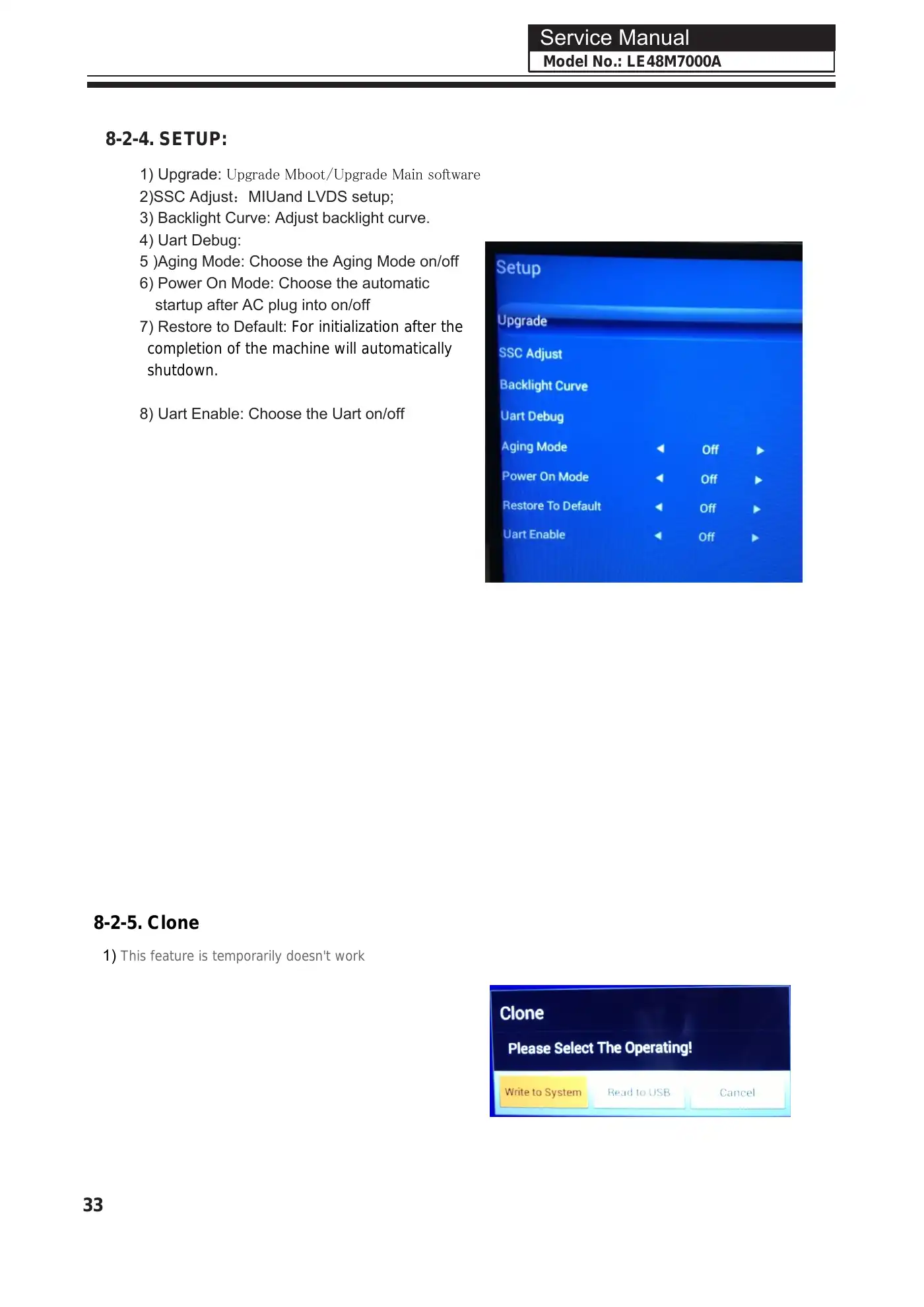 Haier LE48M7000A Service Manual Manual pdf 43 page image