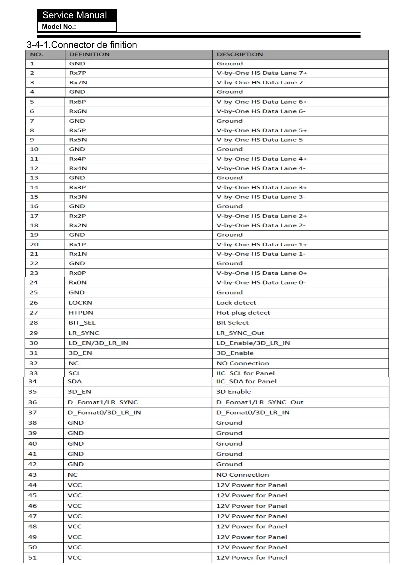 Haier LE49K6500U Service Manual Manual pdf 14 page image
