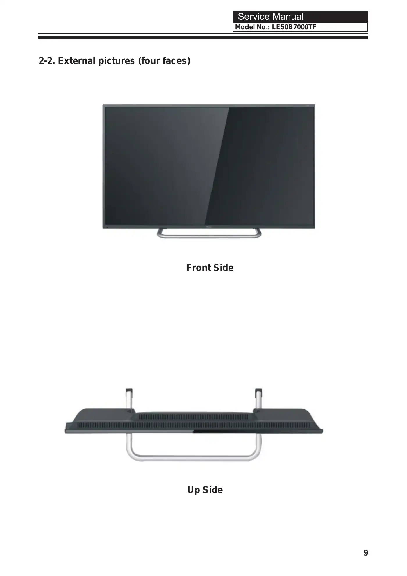 Haier LE50B7000TF Service Manual Manual pdf 10 page image