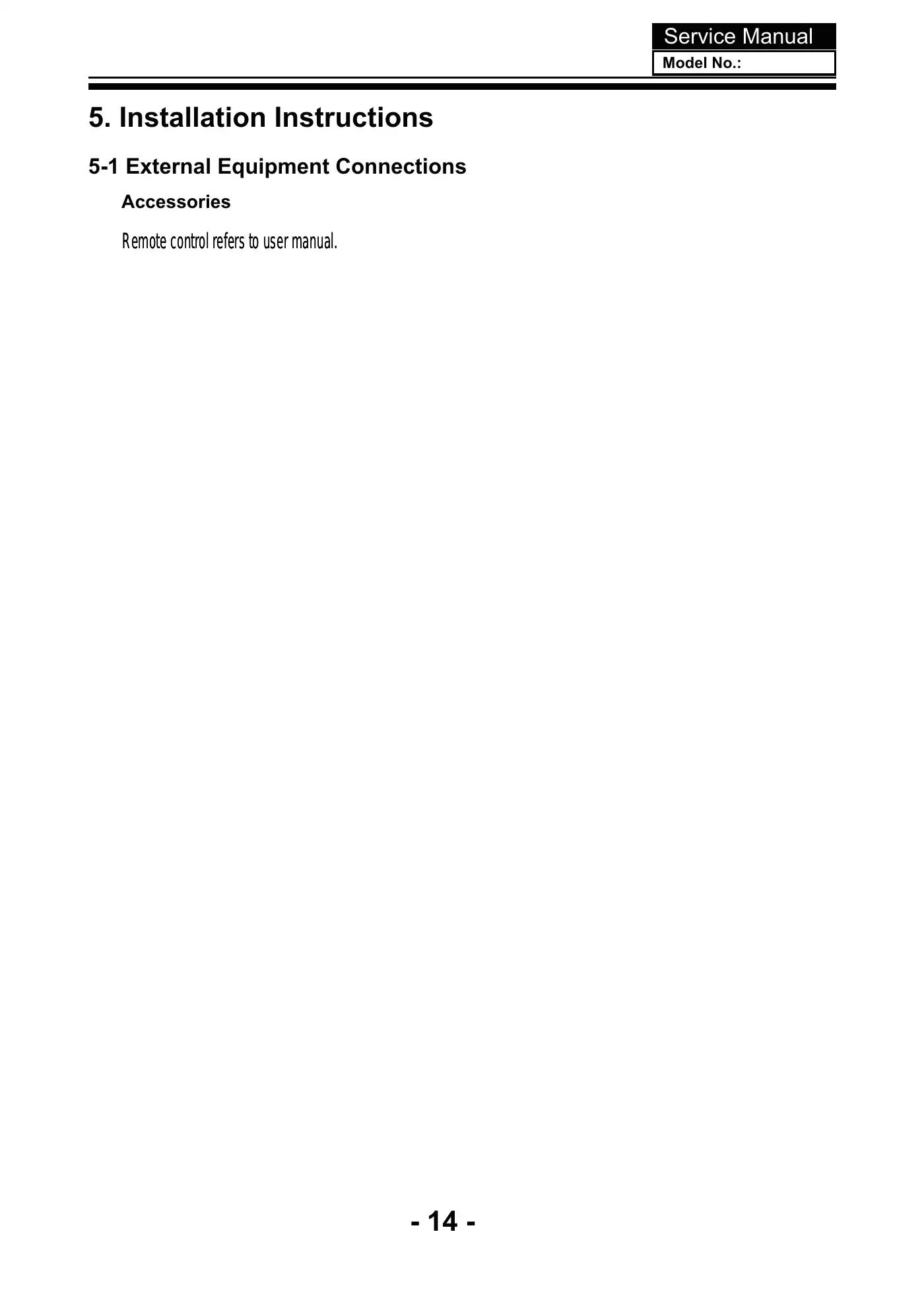 Haier LE50K6000SF Service Manual Manual pdf 15 page image