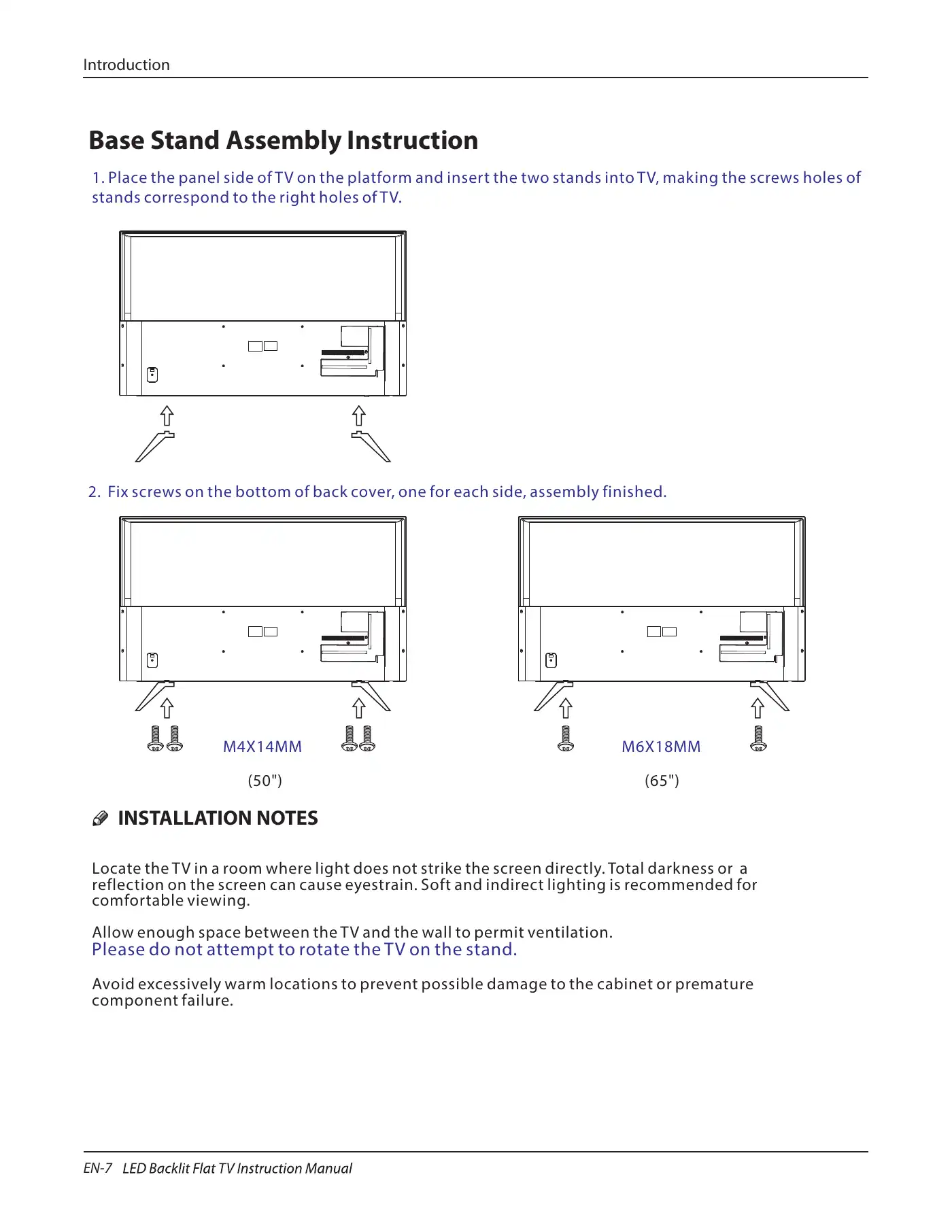 Haier LE50K6500U Instruction Manual Manual pdf 8 page image