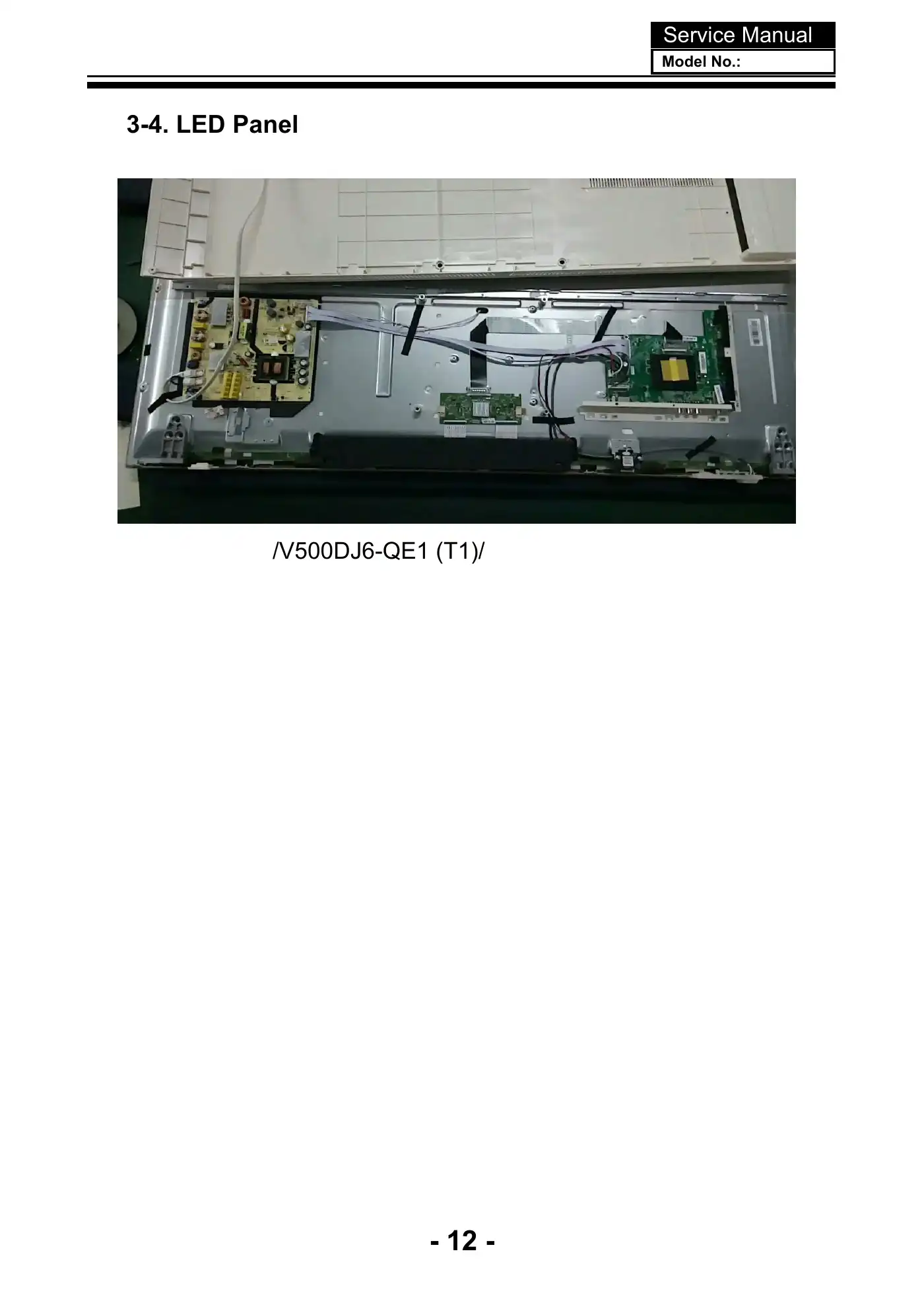 Haier LE50K6500U Service Manual Manual pdf 13 page image