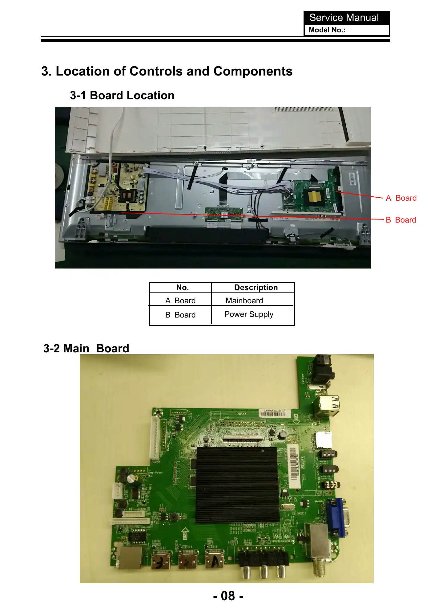 Haier LE50K6500U Service Manual Manual pdf 9 page image