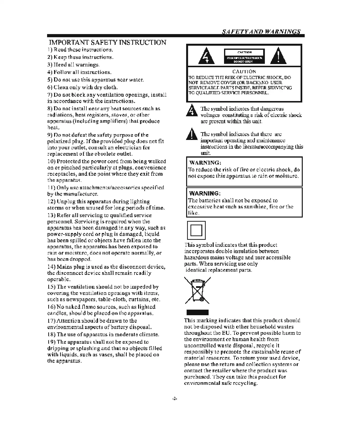 Haier LE55B9500U User Manual Manual pdf 3 page image