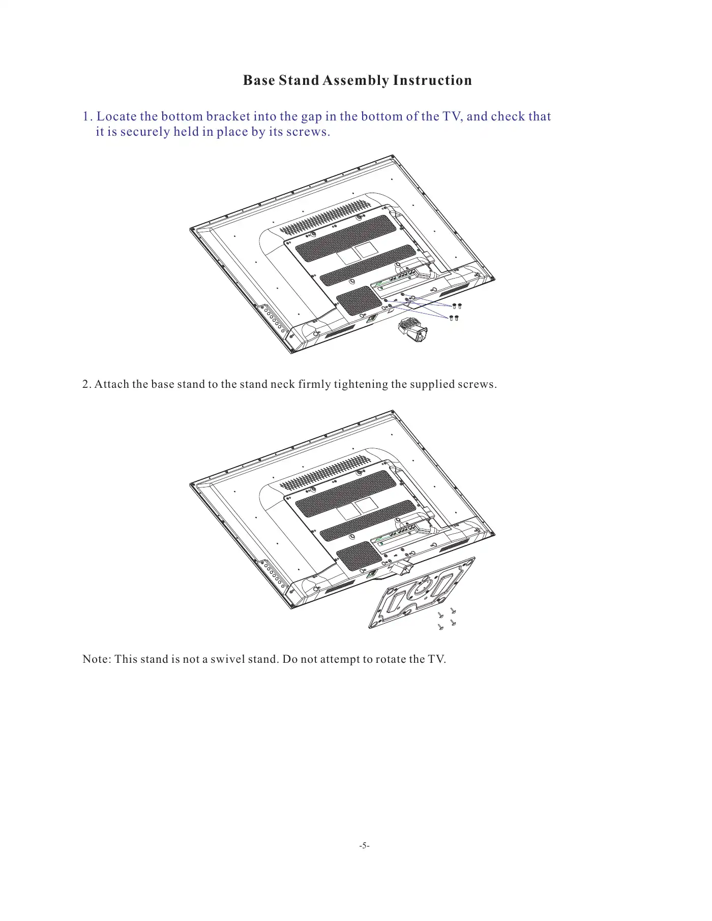 Haier LE55F32800 User Manual Manual pdf 6 page image