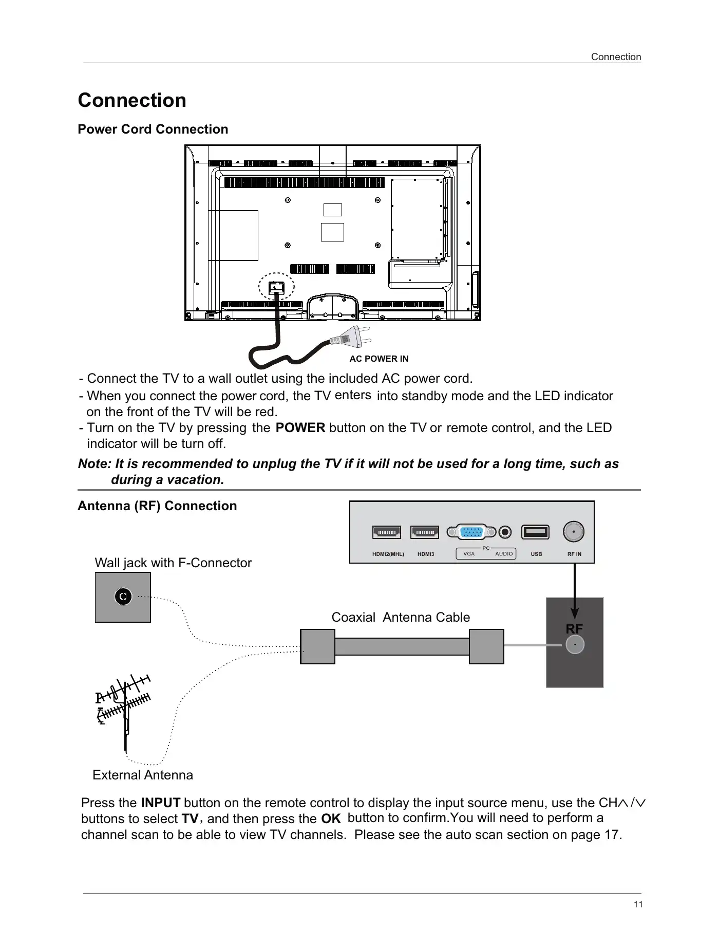 Haier LE58F3281 User Manual Manual pdf 13 page image