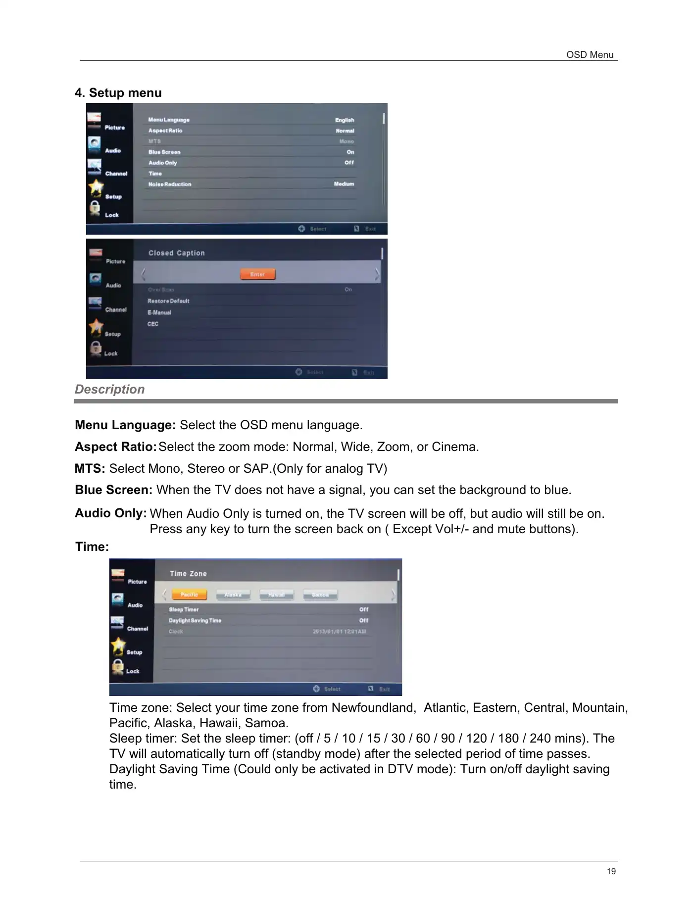 Haier LE58F3281 User Manual Manual pdf 21 page image