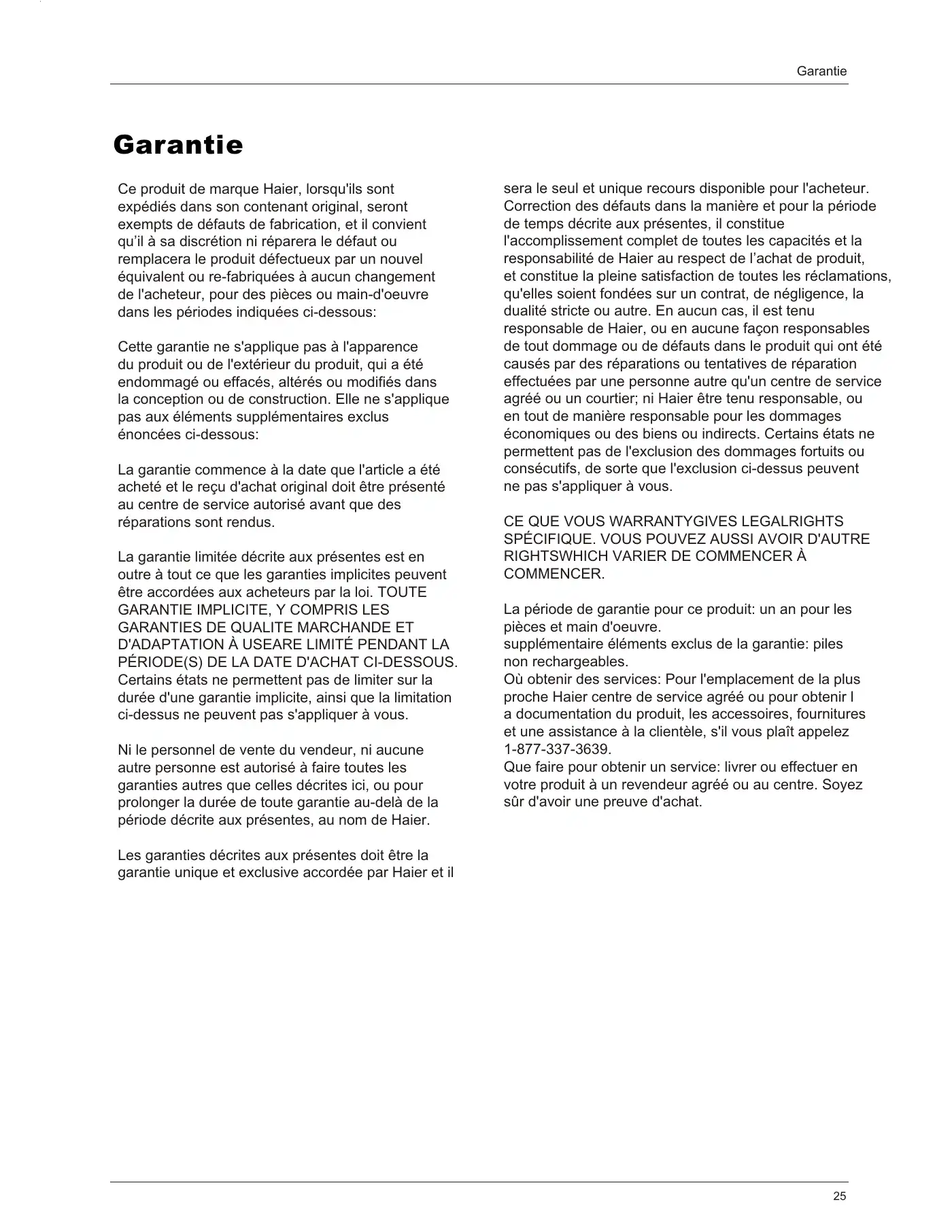 Haier LE58F3281 User Manual Manual pdf 55 page image