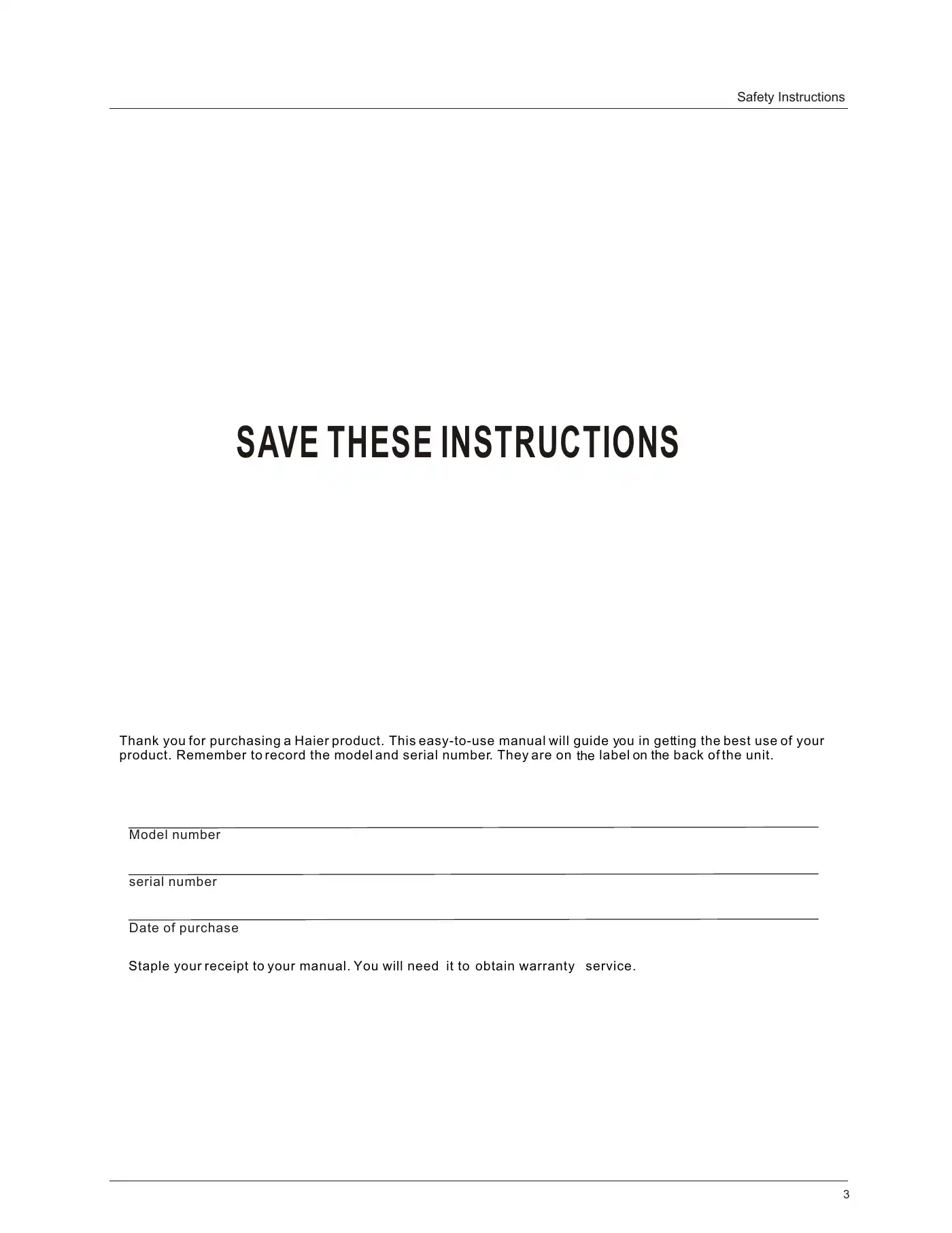 Haier LE58F3281 User Manual Manual pdf 5 page image
