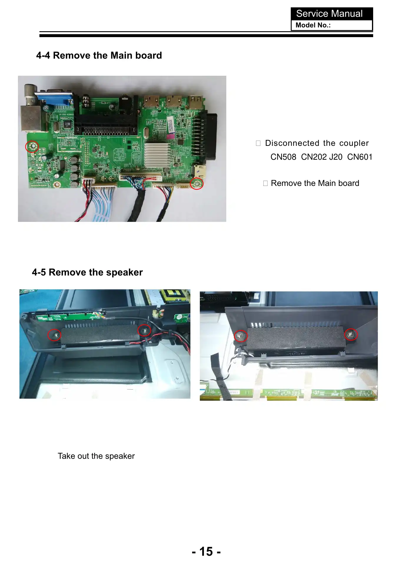 Haier LE65U6500U Service Manual Manual pdf 17 page image