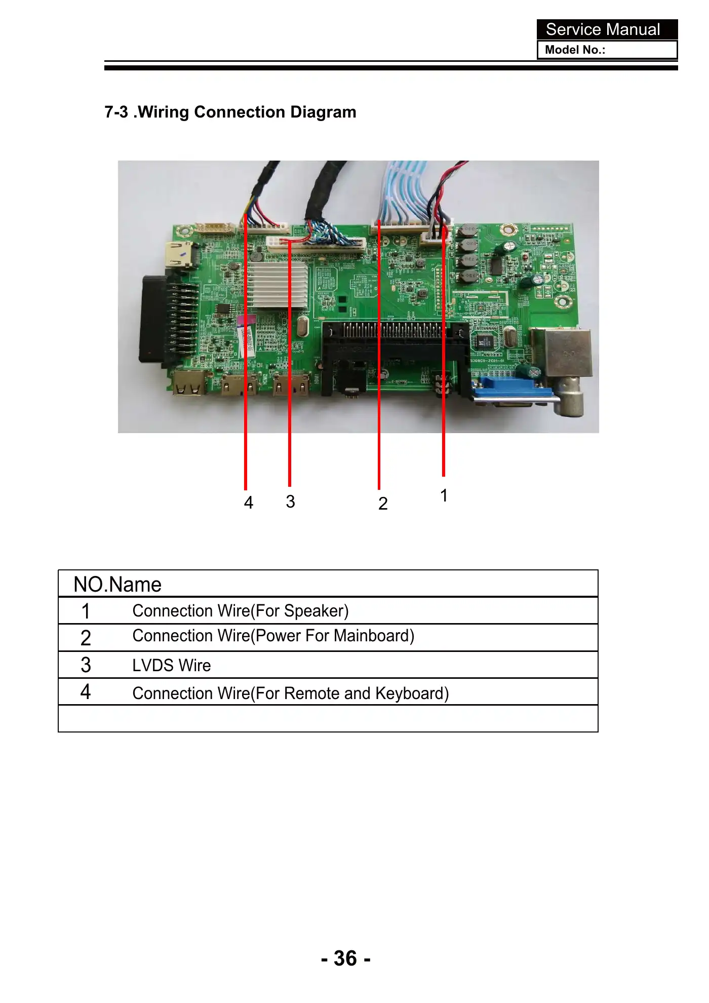 Haier LE65U6500U Service Manual Manual pdf 42 page image