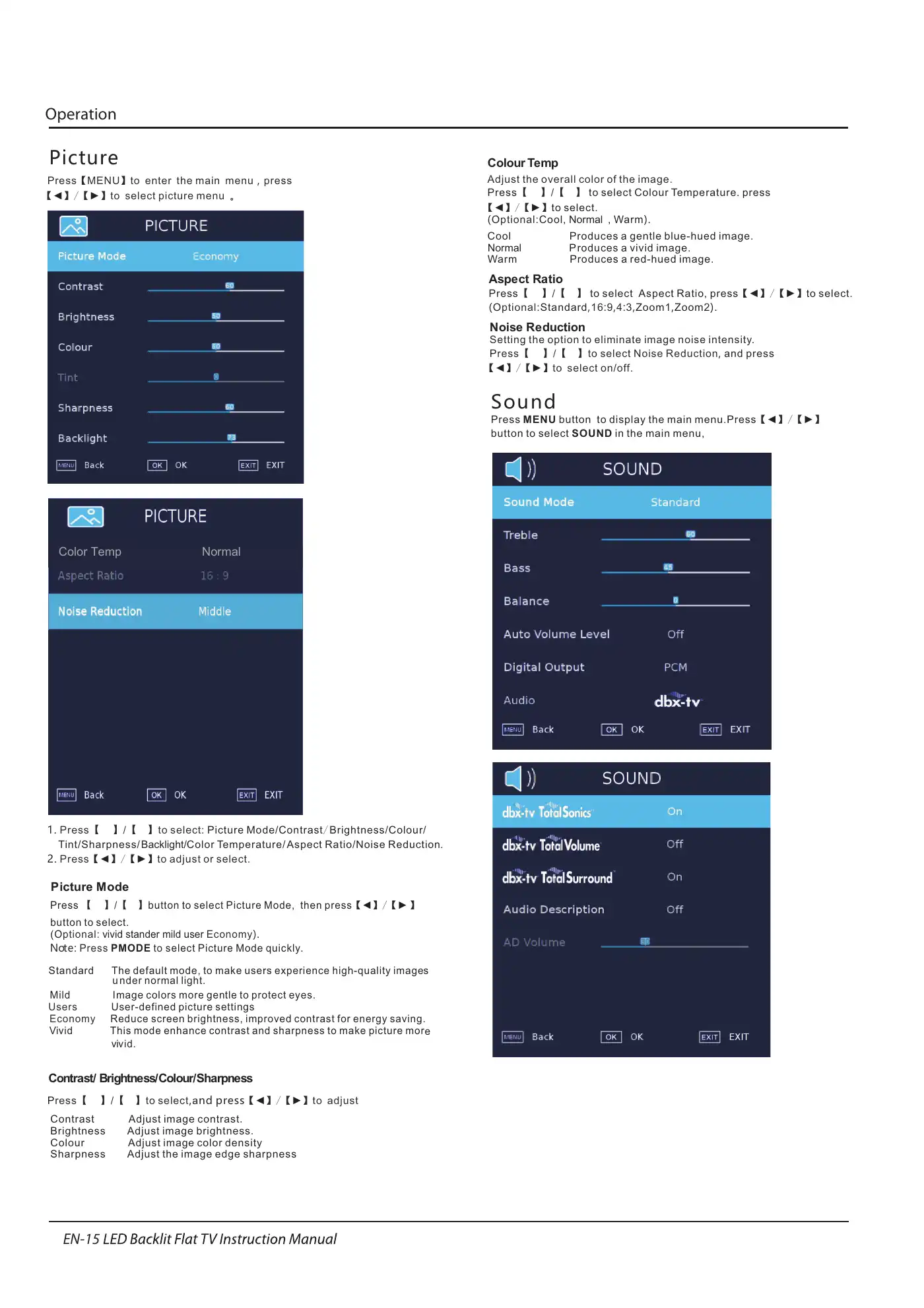 Haier LE75B9300U Instruction Manual Manual pdf 17 page image