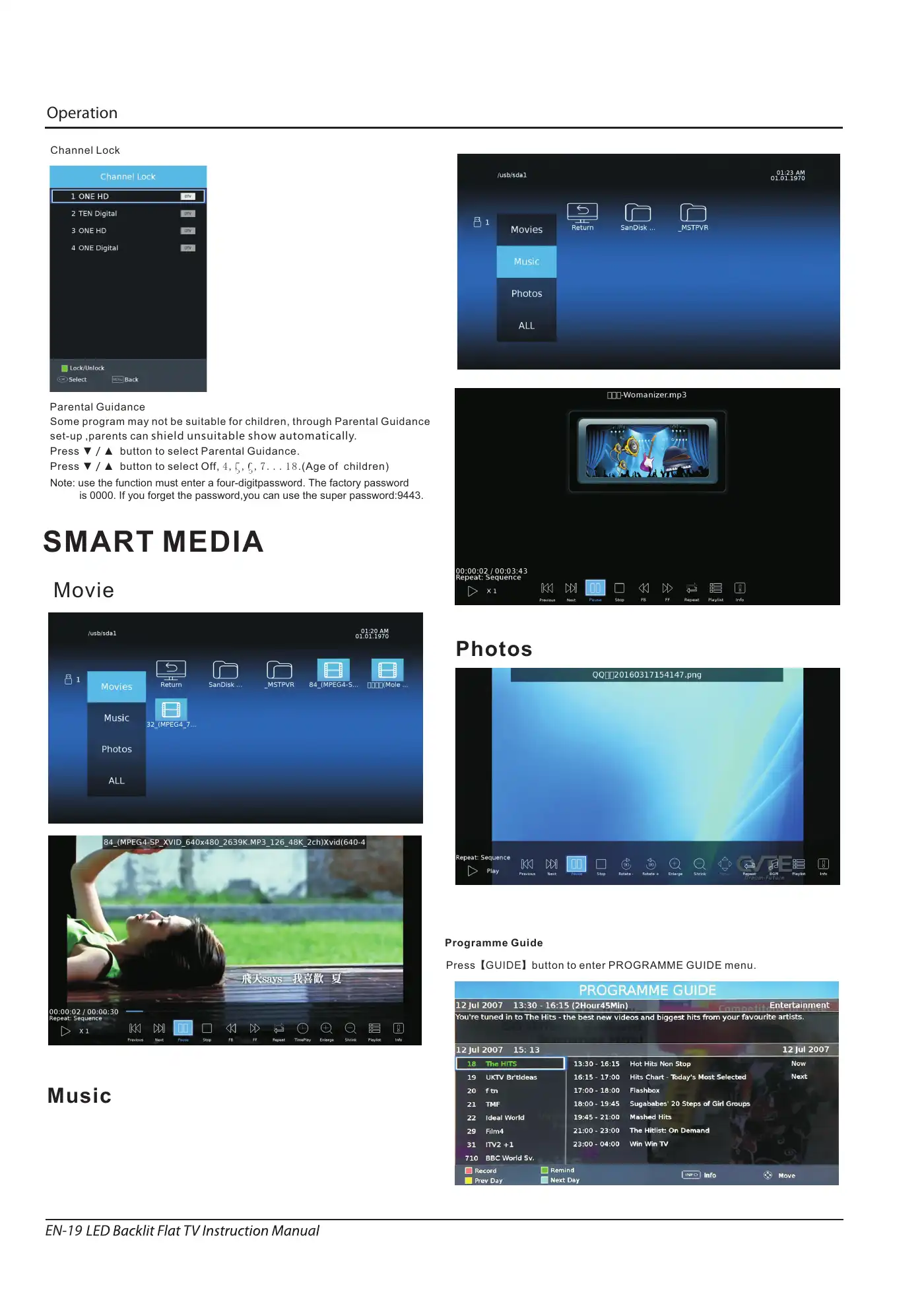 Haier LE75B9300U Instruction Manual Manual pdf 21 page image