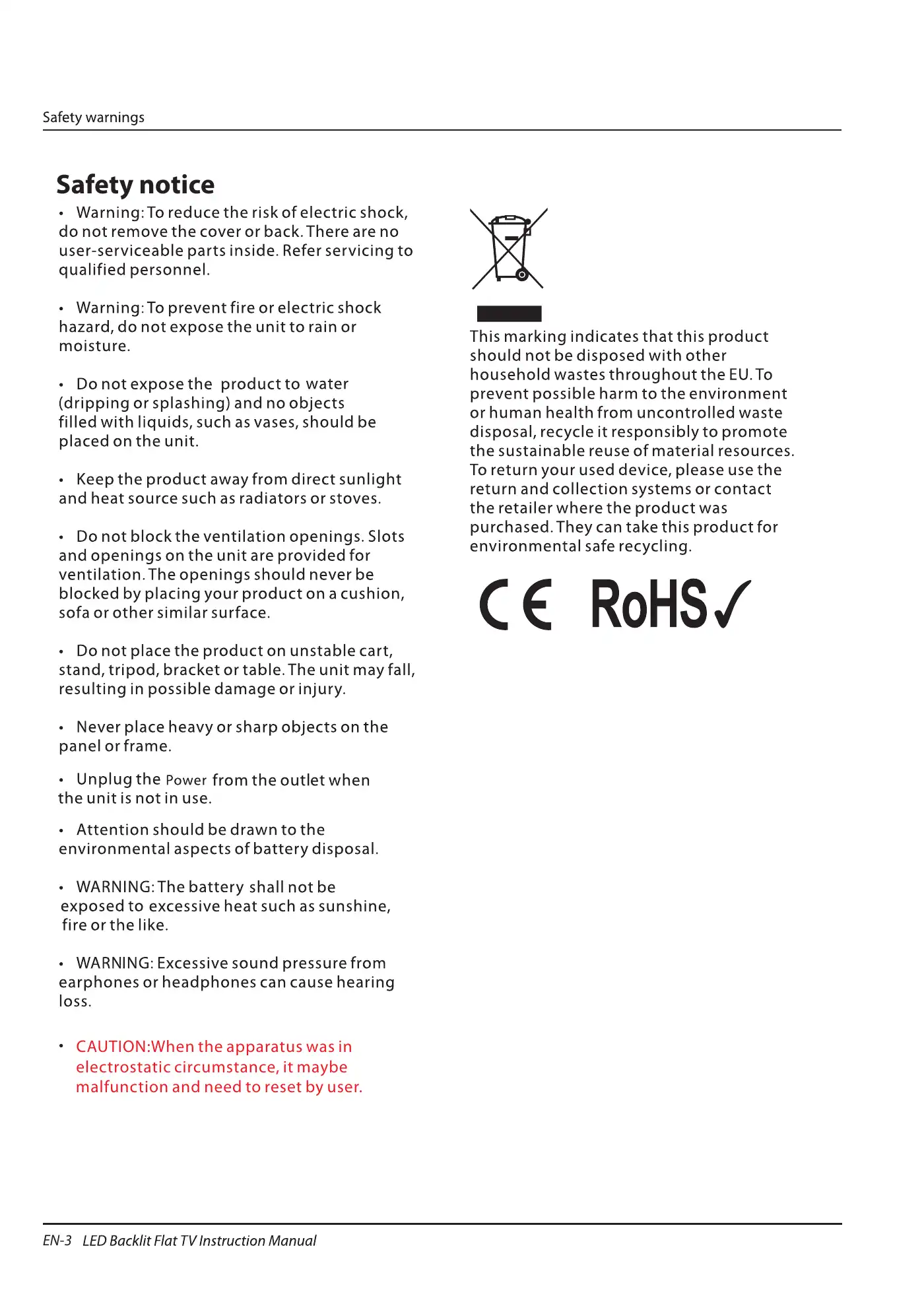 Haier LE75B9300U Instruction Manual Manual pdf 5 page image