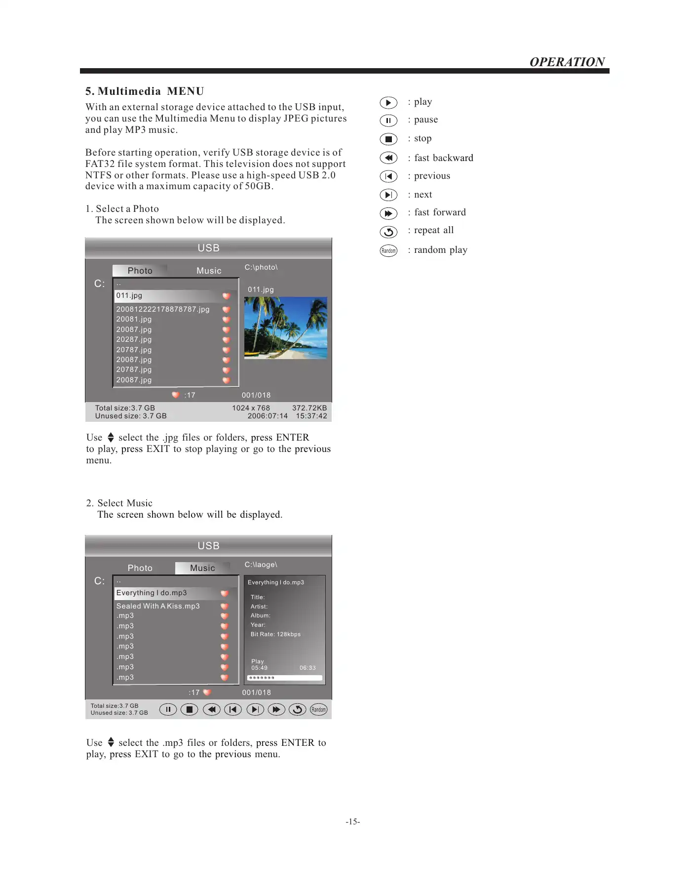 Haier LEC24B2380 User Manual Manual pdf 16 page image