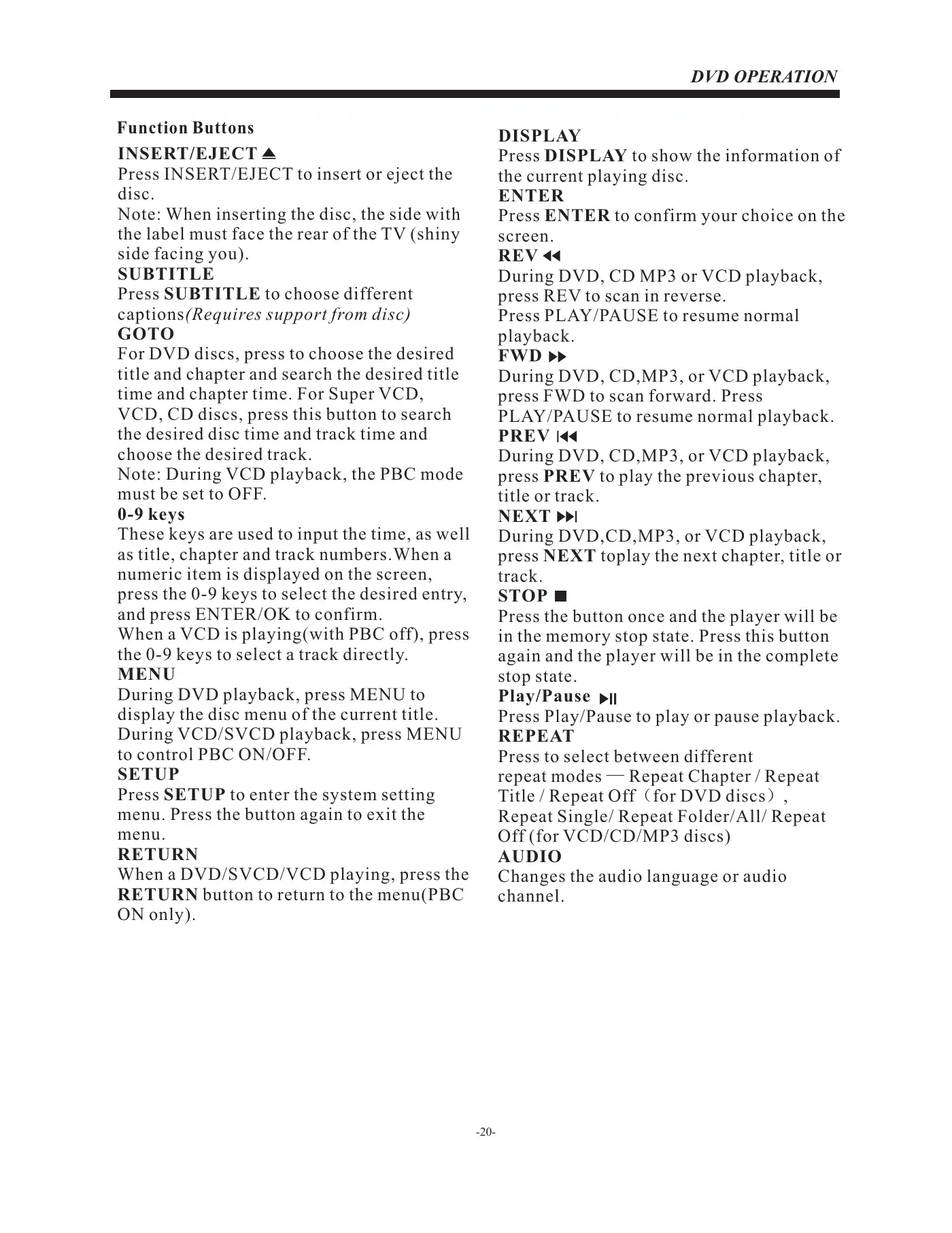 Haier LEC24B2380 User Manual Manual pdf 21 page image
