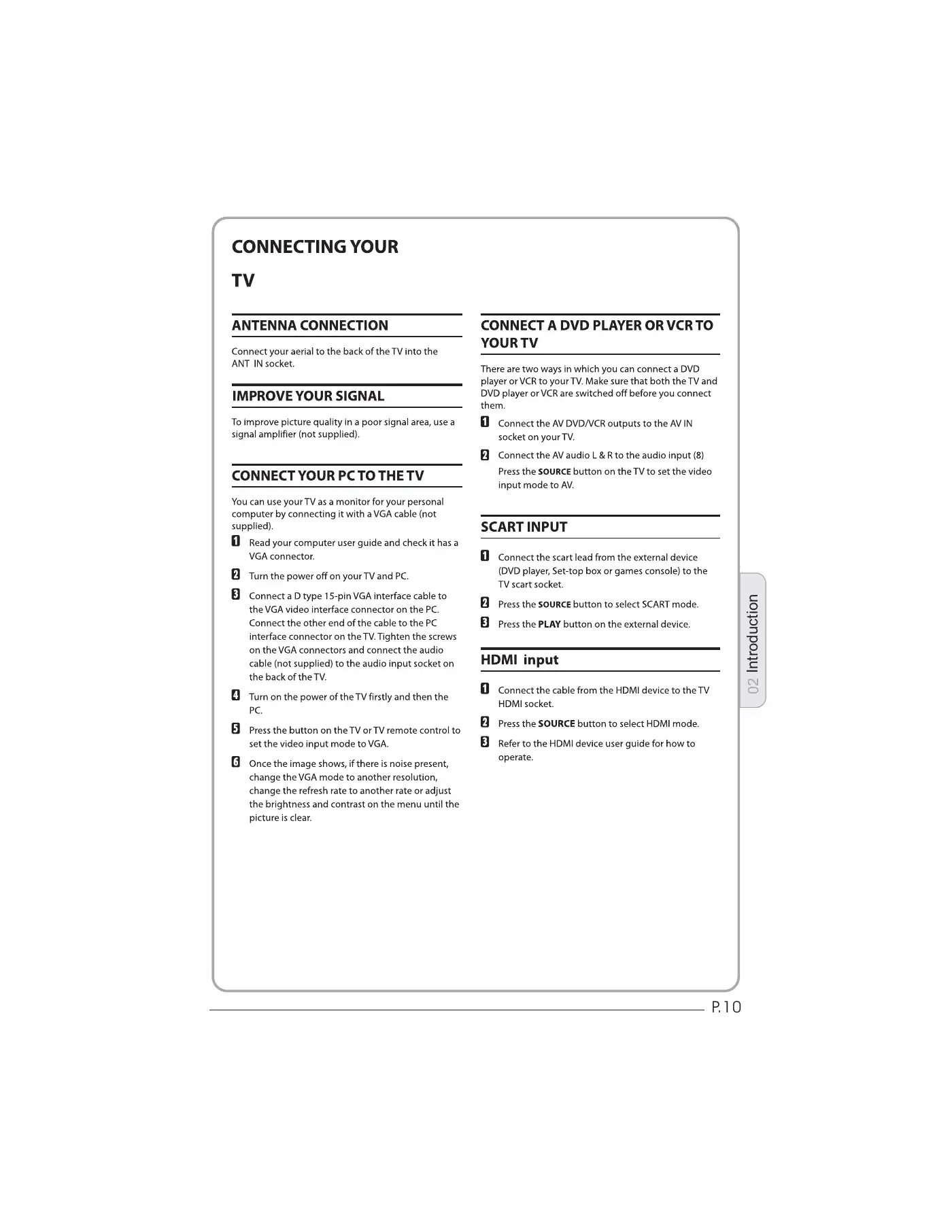 Haier LET19C430 User Manual Manual pdf 11 page image
