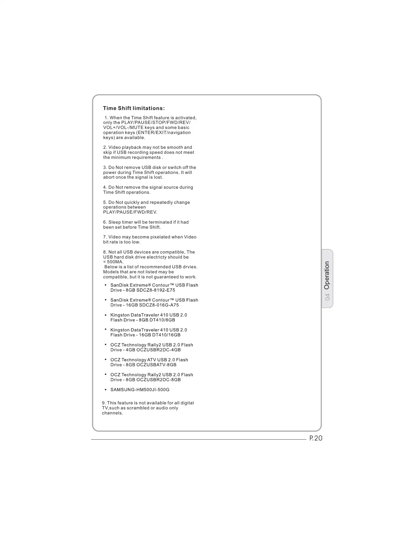 Haier LET19C430 User Manual Manual pdf 21 page image
