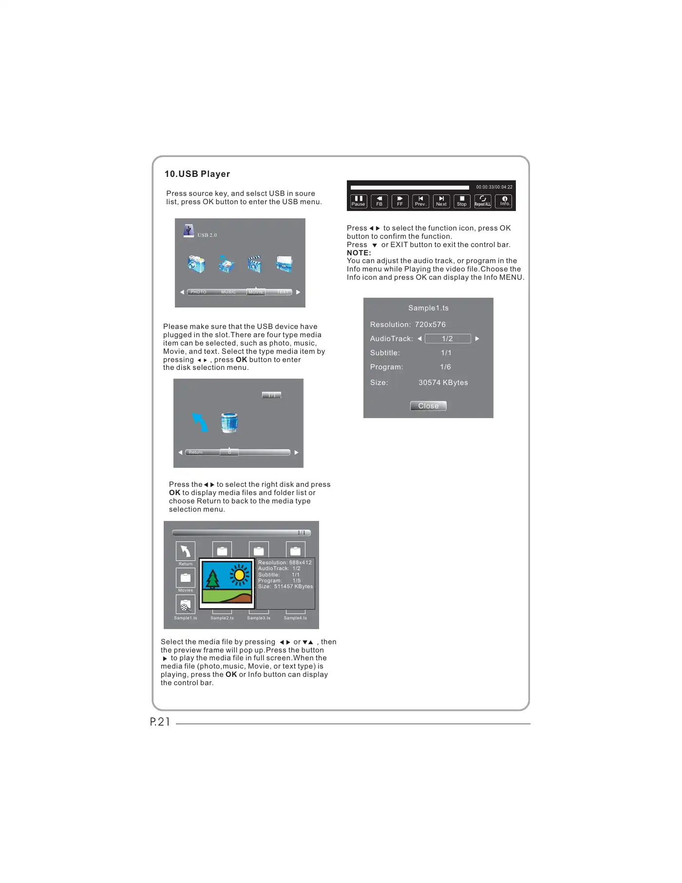 Haier LET19C430 User Manual Manual pdf 22 page image