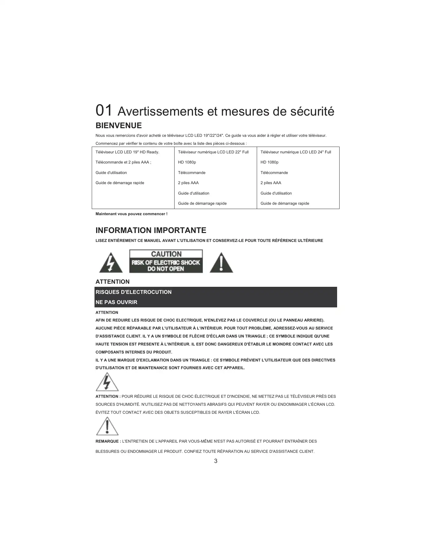 Haier LET19C430 User Manual Manual pdf 59 page image