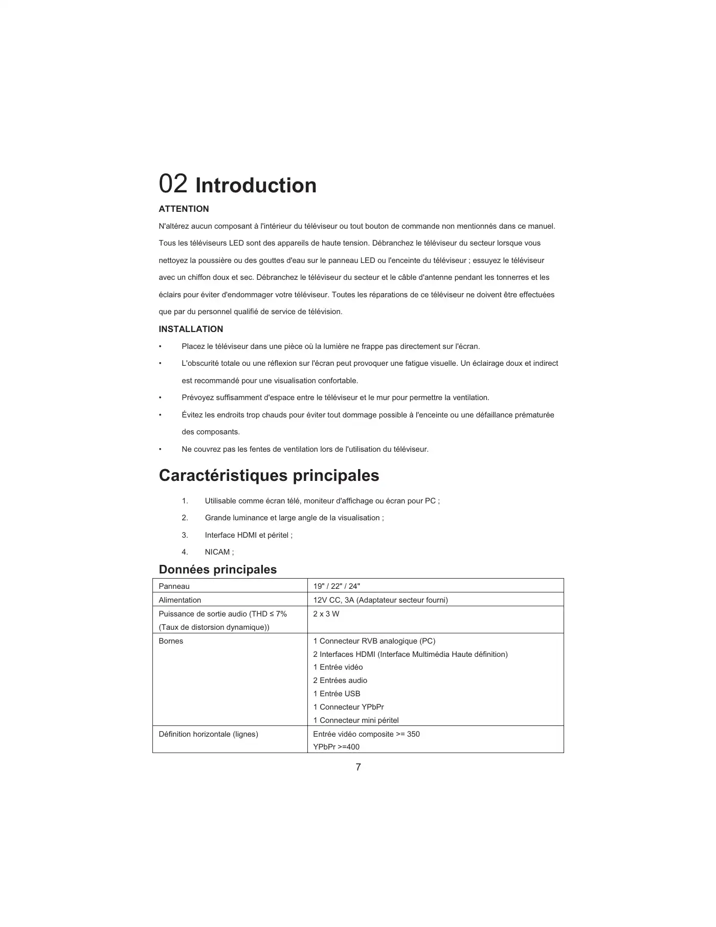Haier LET19C430 User Manual Manual pdf 63 page image
