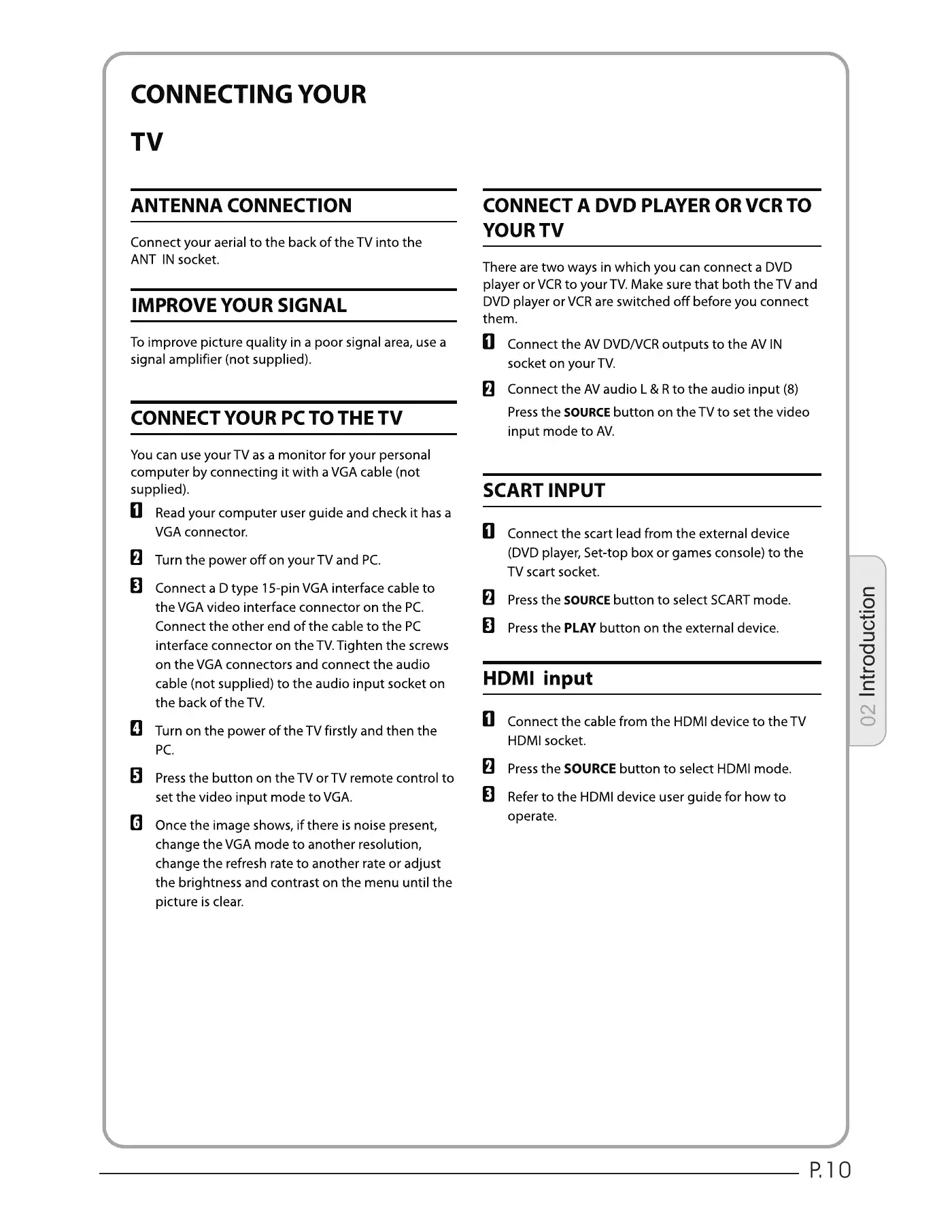 Haier LET19C430 User Manual Manual pdf 11 page image