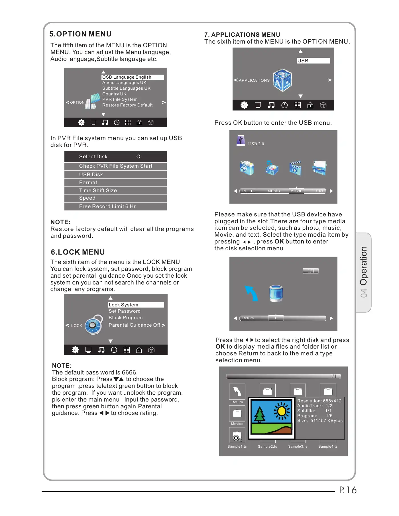 Haier LET19C430 User Manual Manual pdf 17 page image