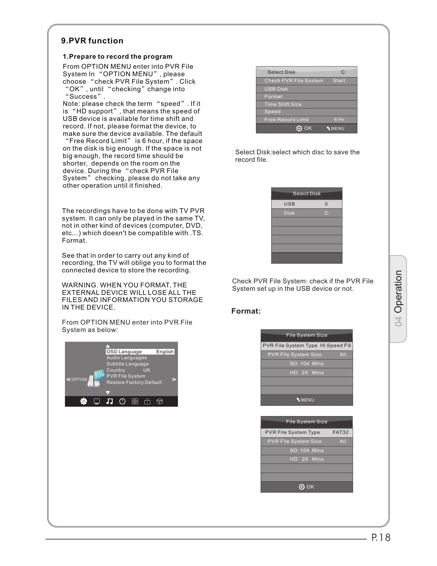 Haier LET19C430 User Manual Manual pdf 19 page image