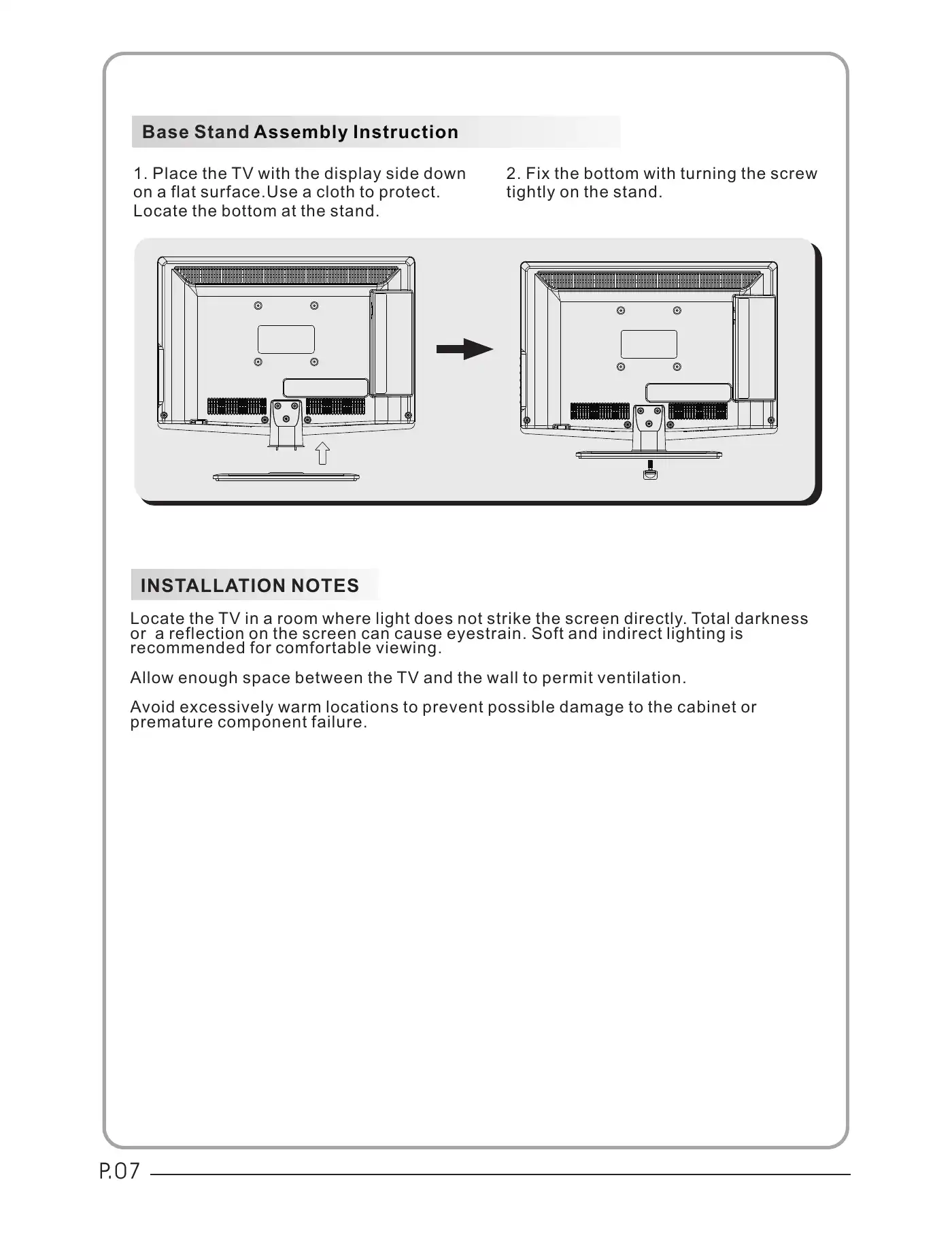 Haier LET19C430 User Manual Manual pdf 8 page image