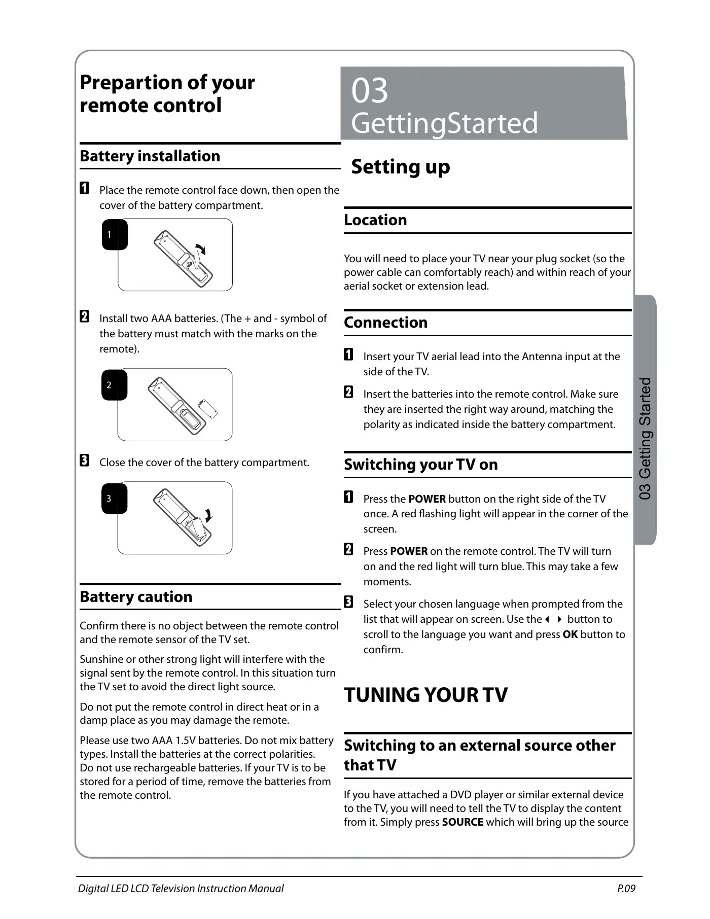 Haier LET19T3CW Instruction Manual Manual pdf 10 page image