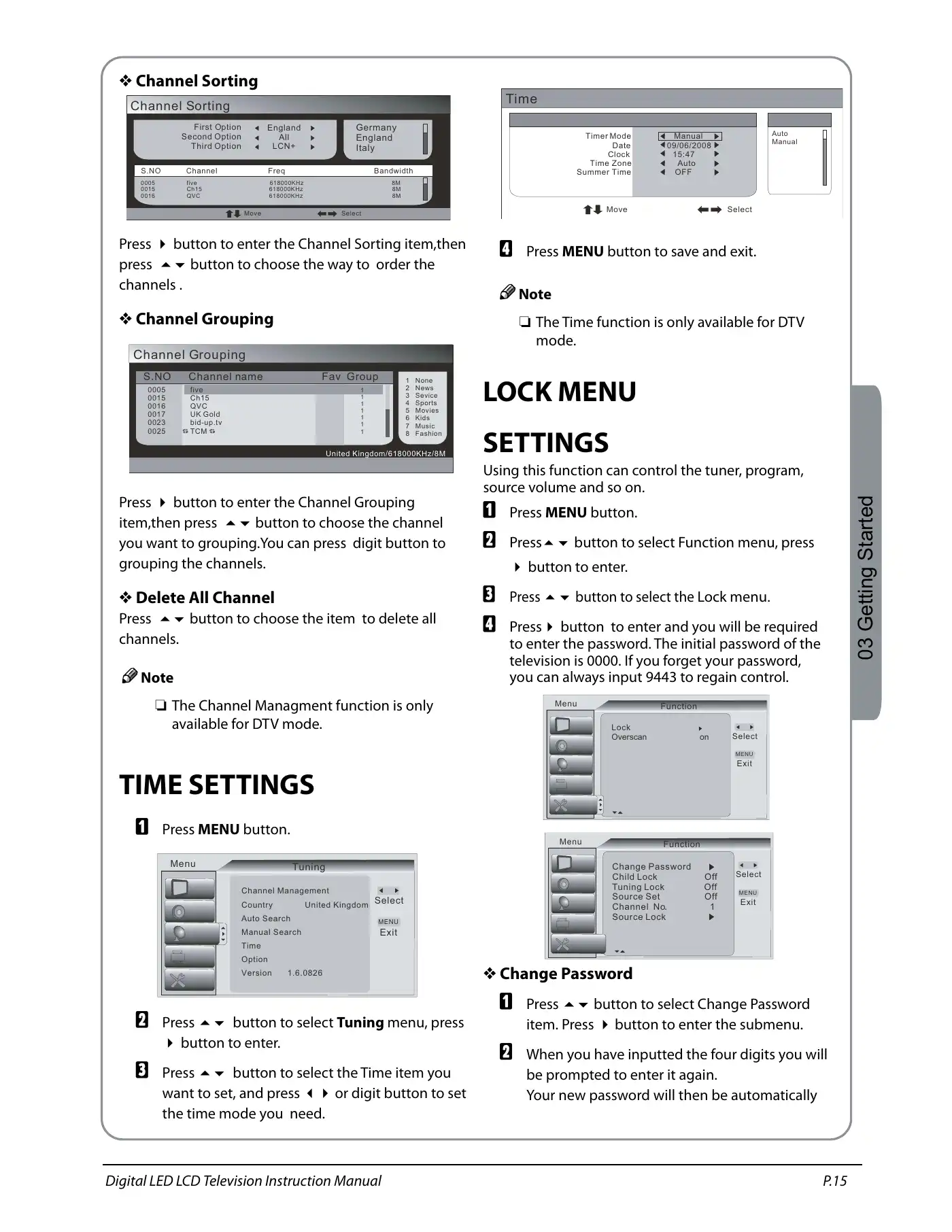 Haier LET19T3CW Instruction Manual Manual pdf 16 page image