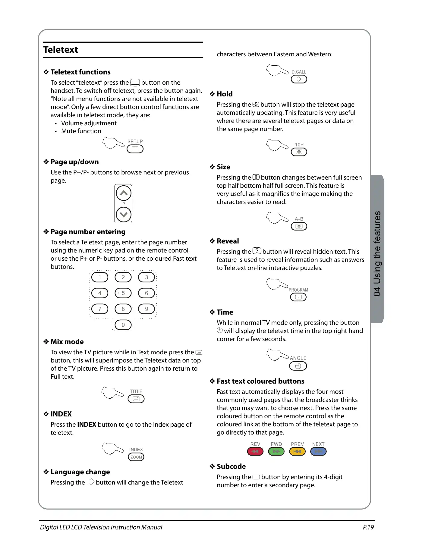 Haier LET19T3CW Instruction Manual Manual pdf 20 page image