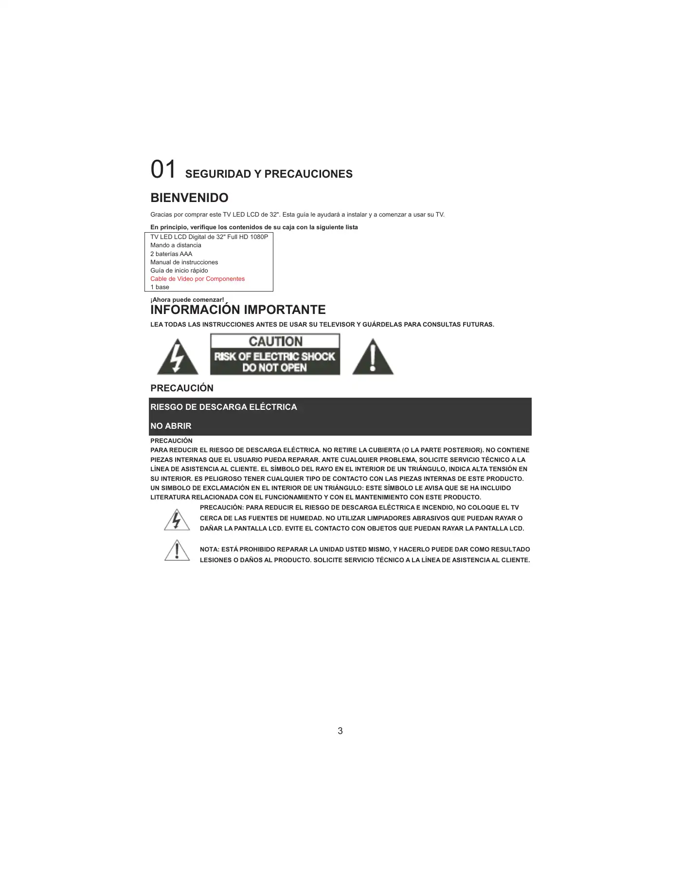 Haier LET32T1000HFM User Manual Manual pdf 136 page image