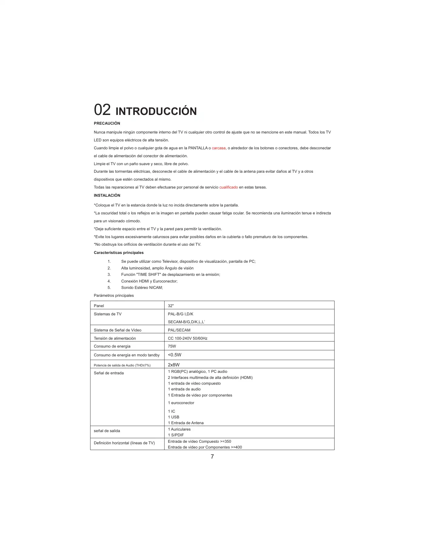 Haier LET32T1000HFM User Manual Manual pdf 140 page image