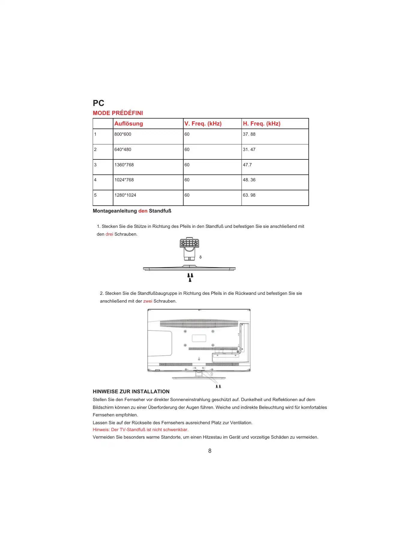 Haier LET32T1000HFM User Manual Manual pdf 36 page image