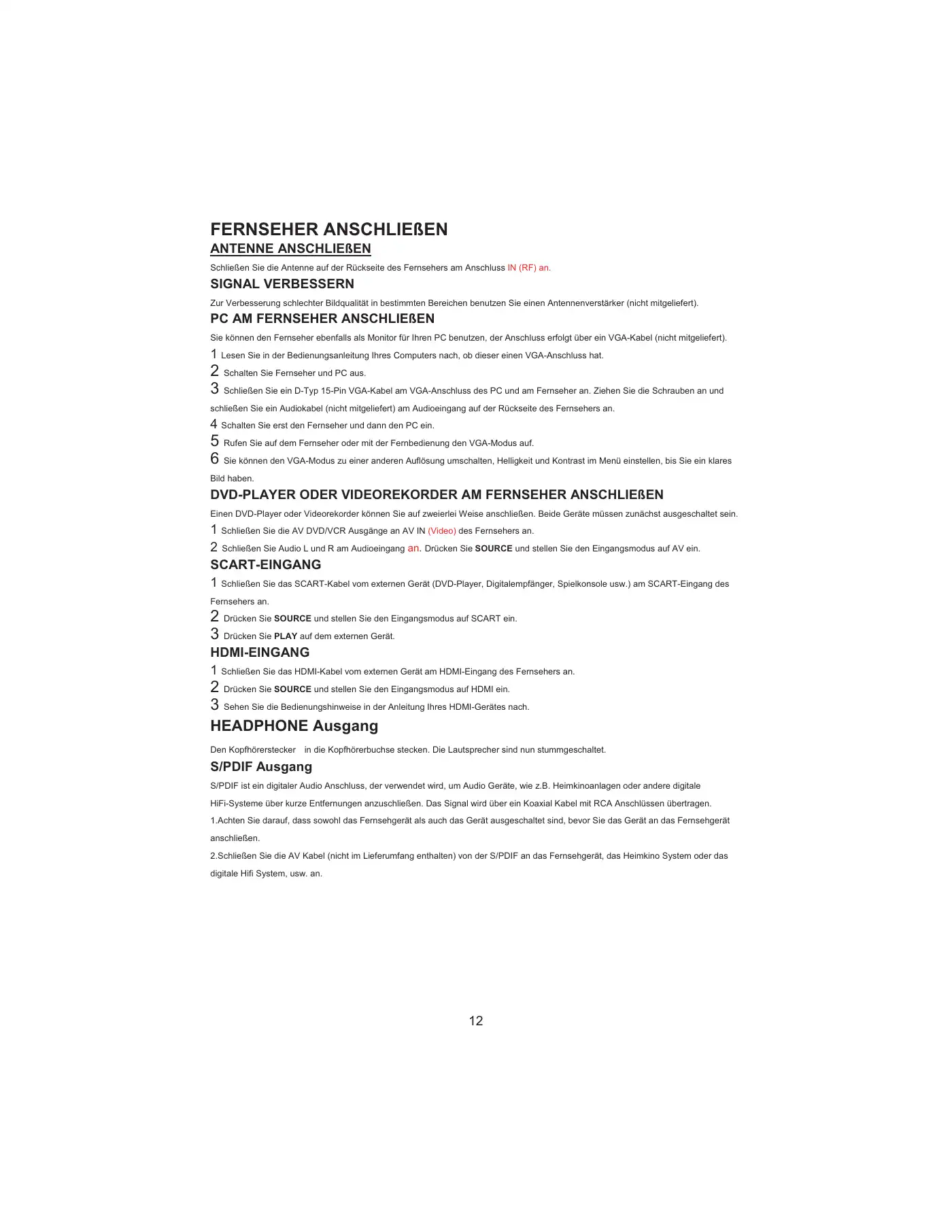 Haier LET32T1000HFM User Manual Manual pdf 40 page image