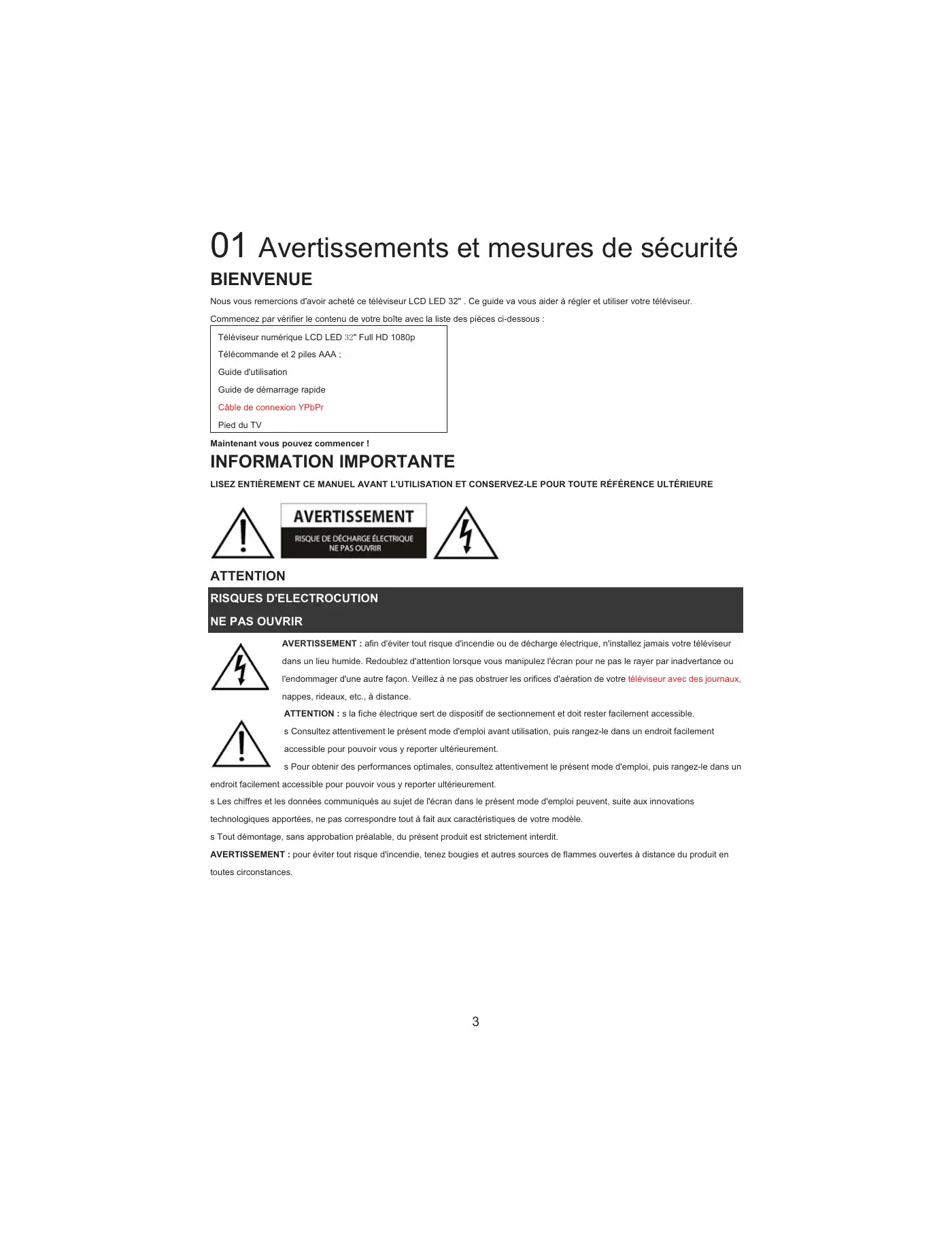 Haier LET32T1000HFM User Manual Manual pdf 65 page image