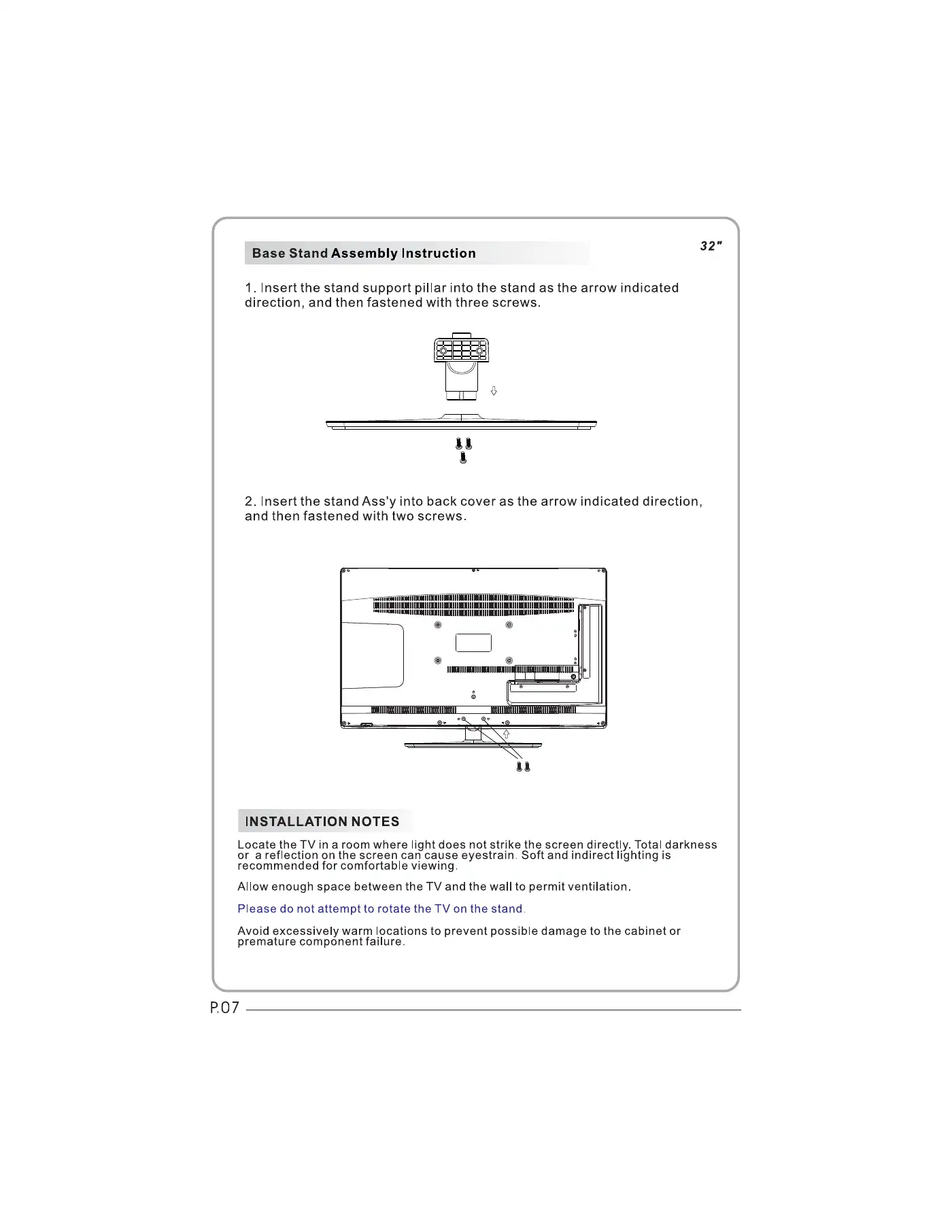 Haier LET32T1000HFM User Manual Manual pdf 8 page image