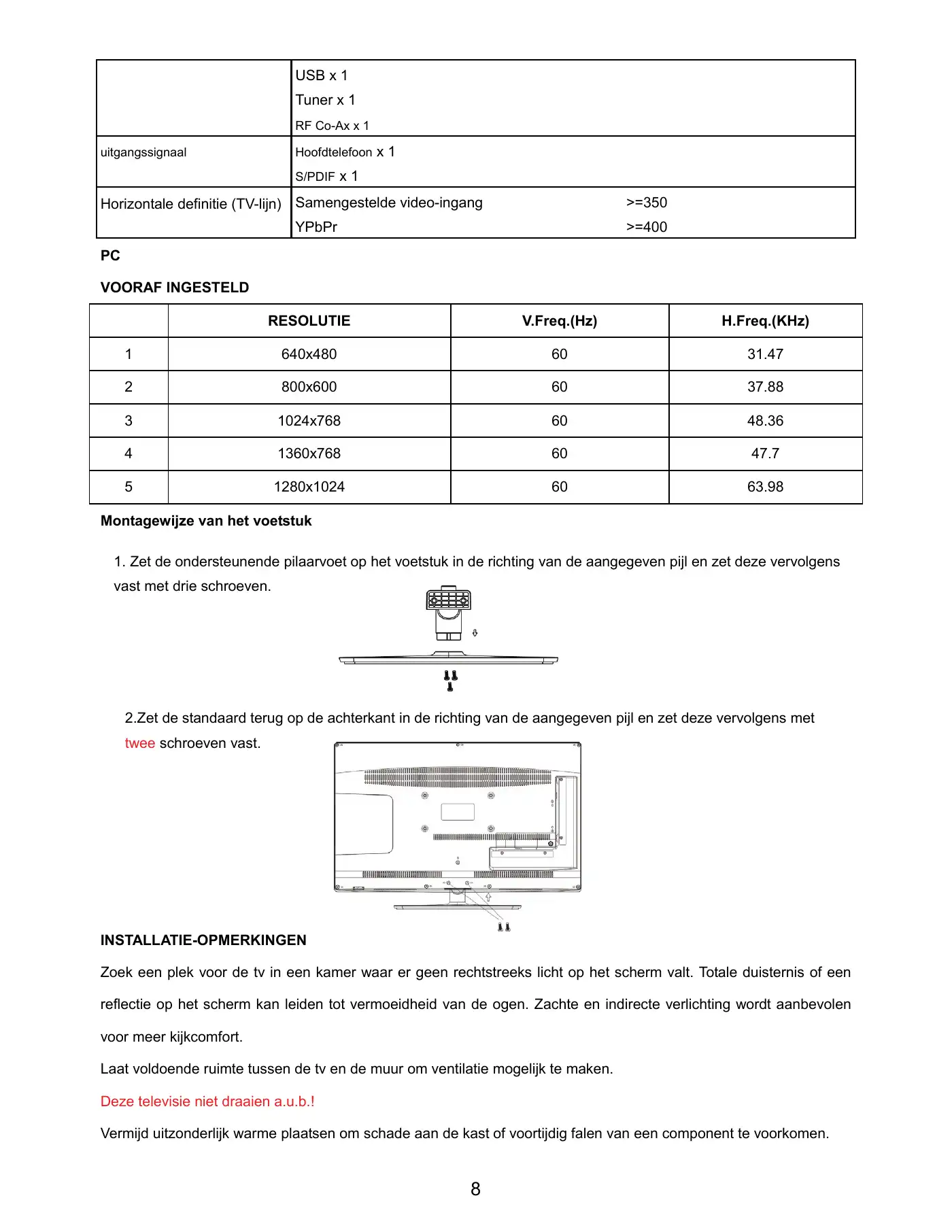 Haier LET32T1000HFM User Manual Manual pdf 103 page image