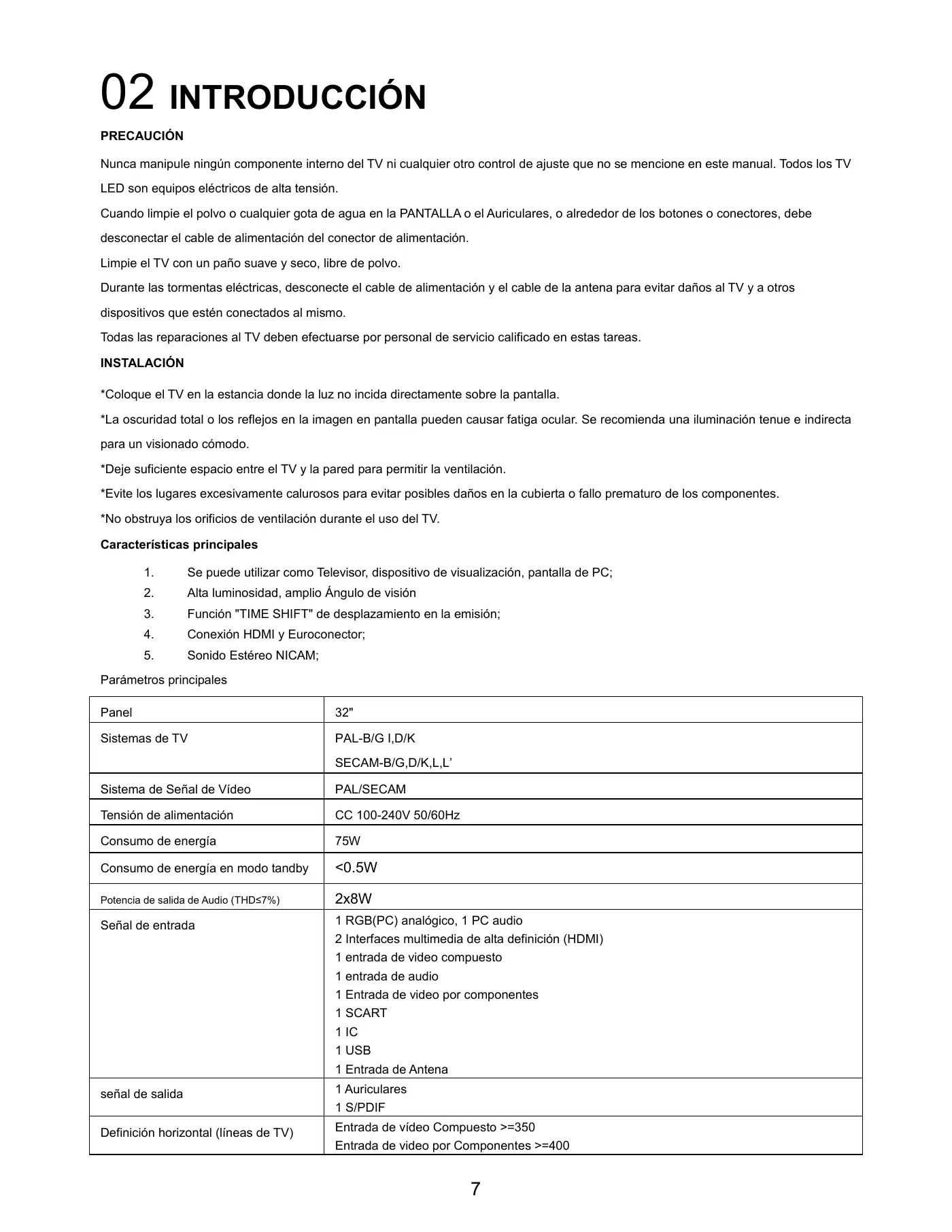 Haier LET32T1000HFM User Manual Manual pdf 140 page image