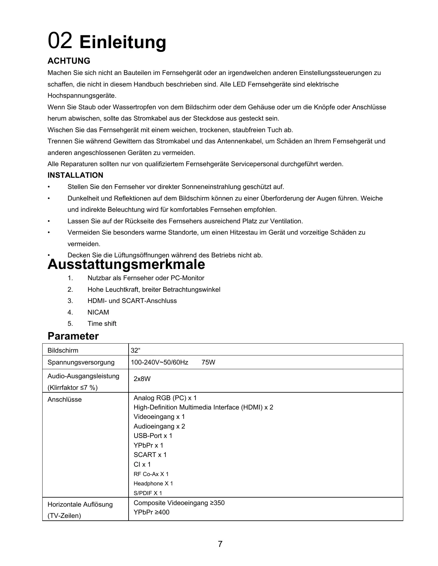 Haier LET32T1000HFM User Manual Manual pdf 35 page image