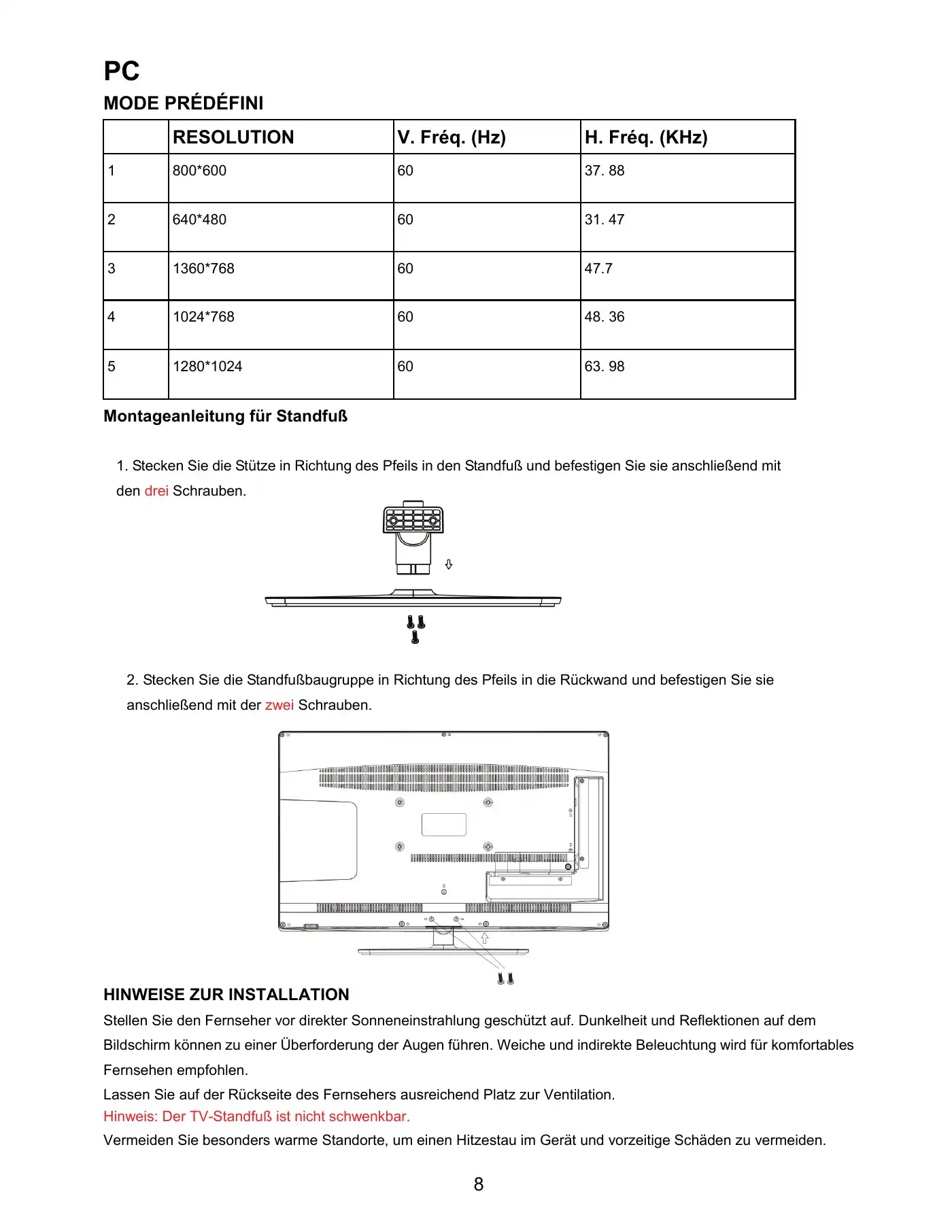 Haier LET32T1000HFM User Manual Manual pdf 36 page image